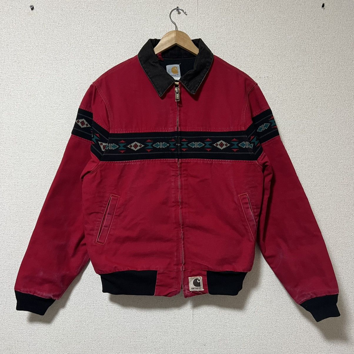 【超希少】1996年 カーハート サンタフェジャケット JQ2246 ワイン Carhartt RARE Carhartt JQ2246 Santa Fe Jacket – Wine/Burgundy