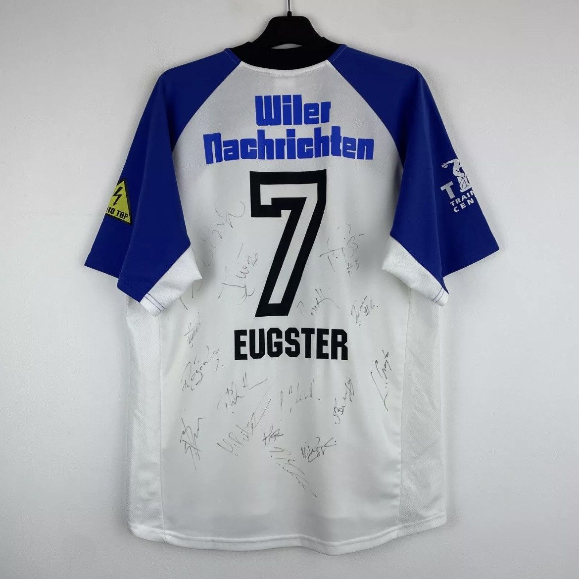 Adidas Vintage FC Wil Adidas Home Signed Jersey Shirt 2002/2003 Size US L / EU 52-54 / 3 - 1 Thumbnail