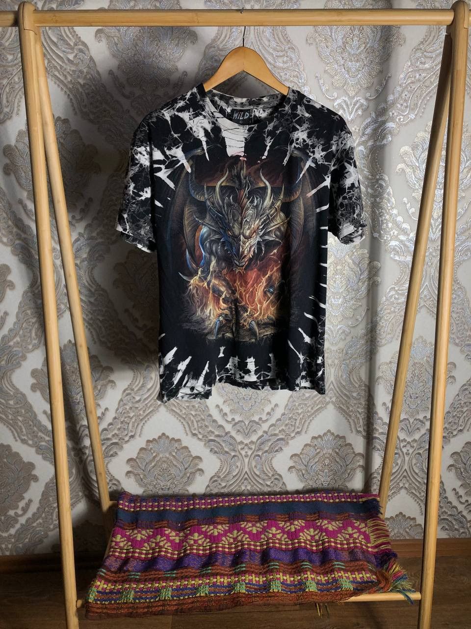Cartoon Network VINTAGE DRAGONS DOUBLE PRINTED DESIGNER ROCK T-SHIRT Y2K 90s Size US L / EU 52-54 / 3 - 1 Thumbnail