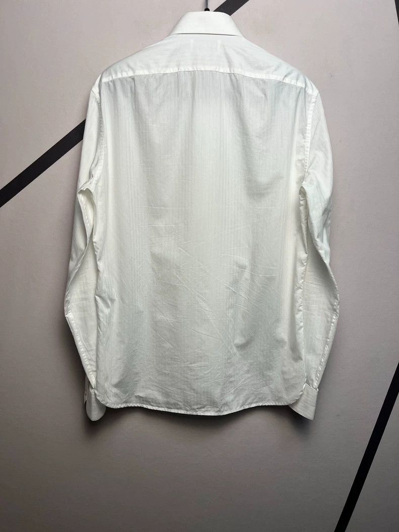 Yves Saint Laurent Saint laurent size 37 Spring/Summer 21 White Stripe Rigid Size US M / EU 48-50 / 2 - 2 Thumbnail
