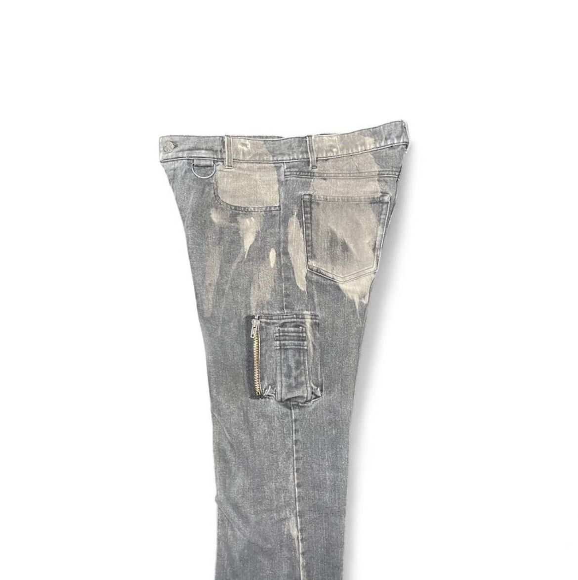 Raf Simons AW04 Raf Simons Ma-1 Cargo pocket Denim - Grey Size US 32 / EU 48 - 5 Thumbnail