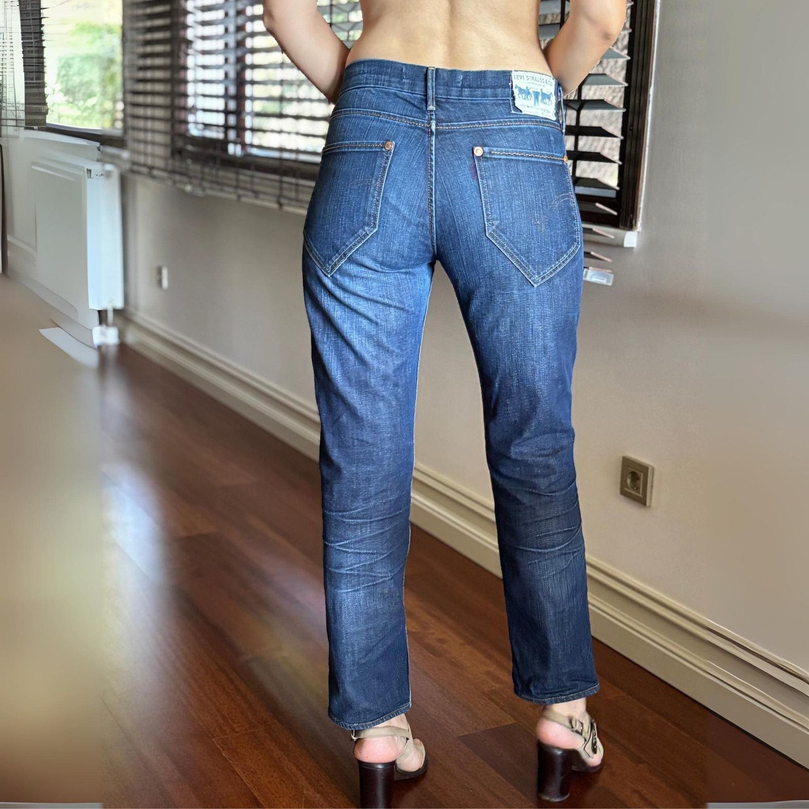 Levi's Levi's 519 Slim Fit Jeans W32L32 Selvedge Style Look Red Tab Size US 32 / EU 48 - 1 Thumbnail