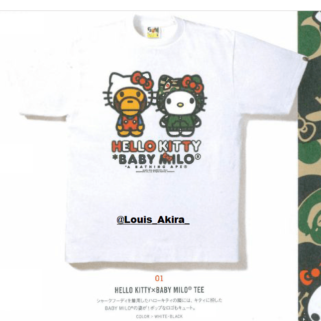 Bape 2015 Bape x Hello Kitty Tee Size US M / EU 48-50 / 2 - 2 Thumbnail