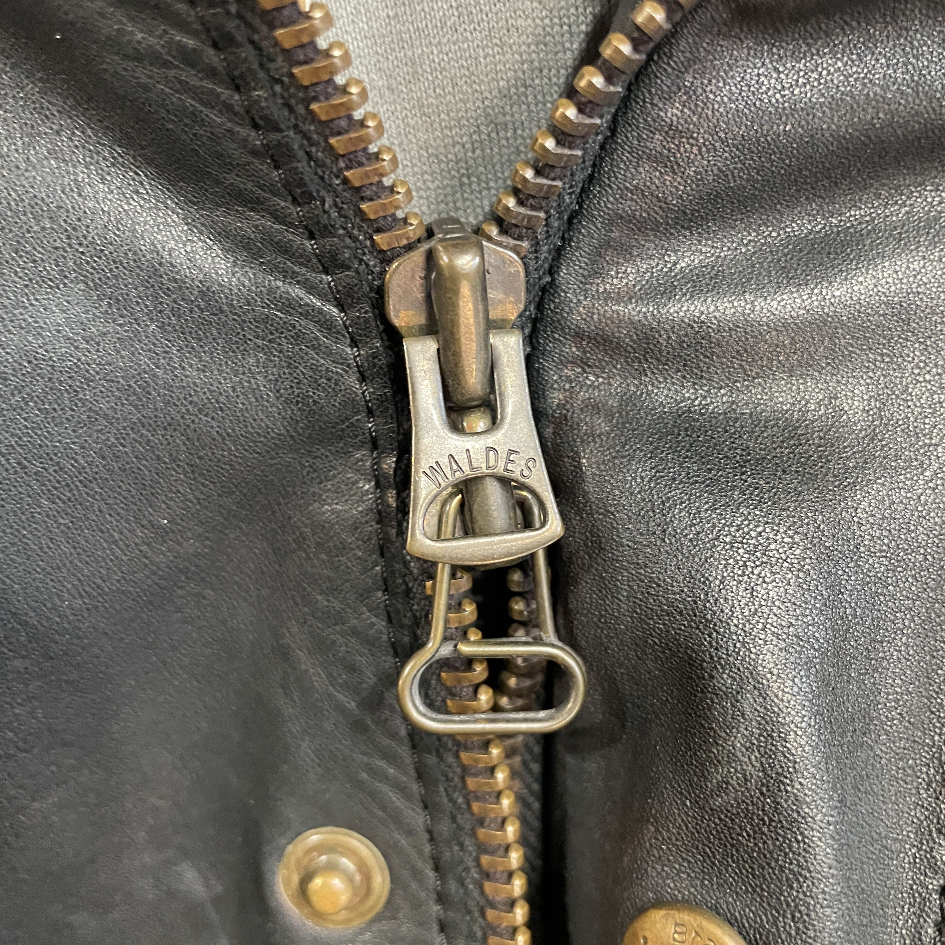 Japanese Brand SISII Washable Cowhide Leather M-65 Jacket Size US M / EU 48-50 / 2 - 12 Thumbnail