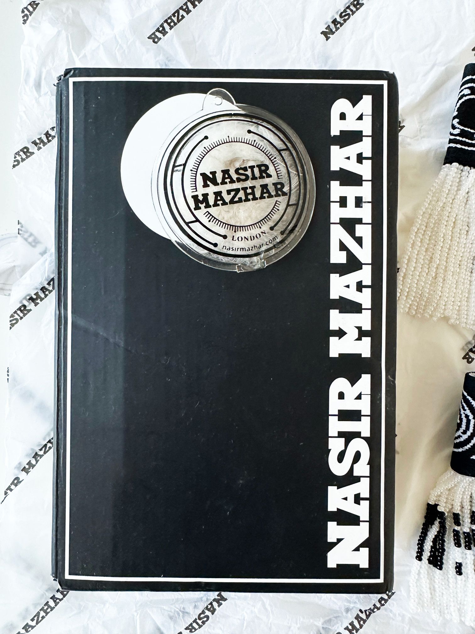Nasir Mazhar Beaded Bully Logo Garters Size ONE SIZE - 5 Thumbnail