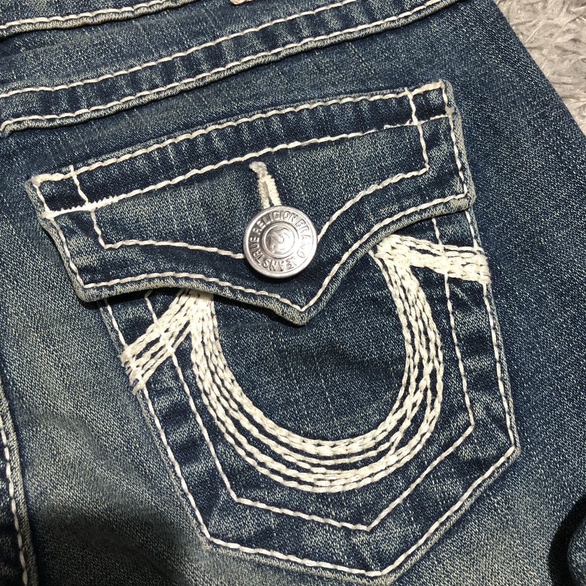 If Six Was Nine × True Religion TRUE RELIGION RAINBOW JOEY DENIM Size 26" / US 2 / IT 38 - 6 Thumbnail