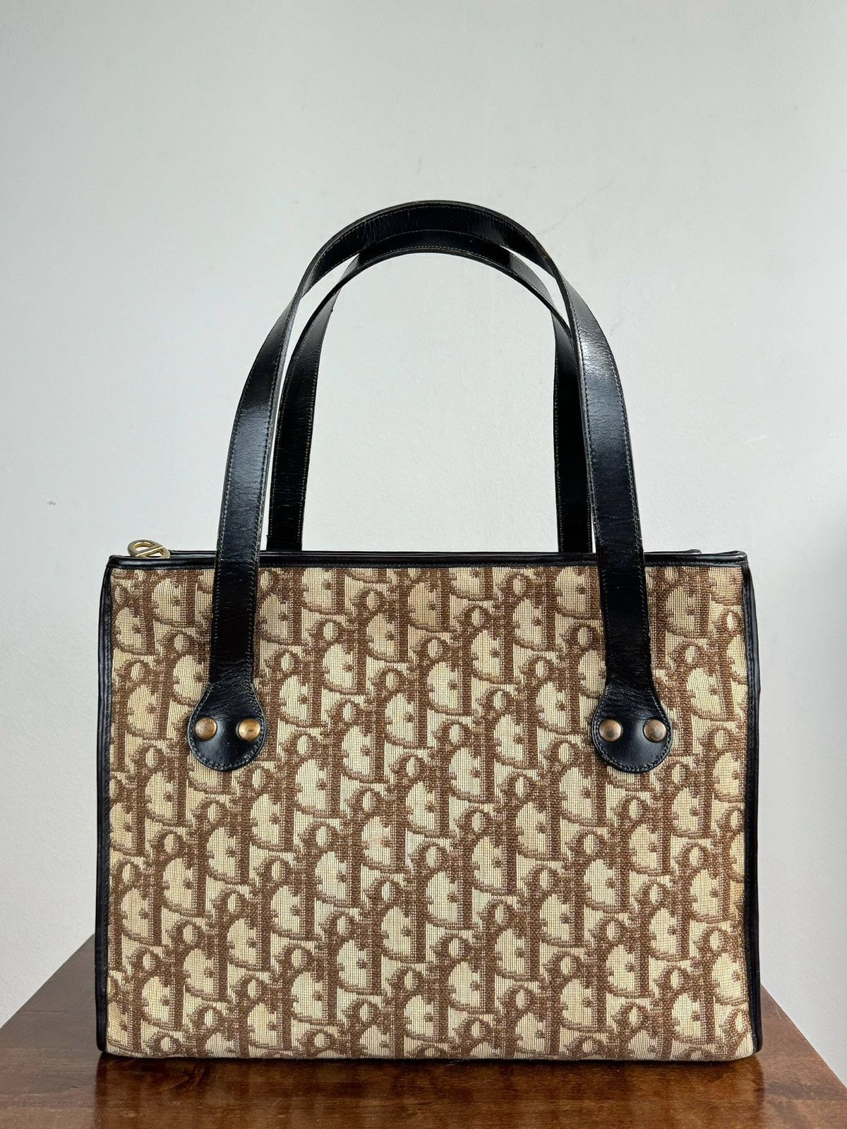Christian Dior Monsieur × Dior Vintage leather bag Christian Dior monogram original item Size ONE SIZE - 3 Thumbnail