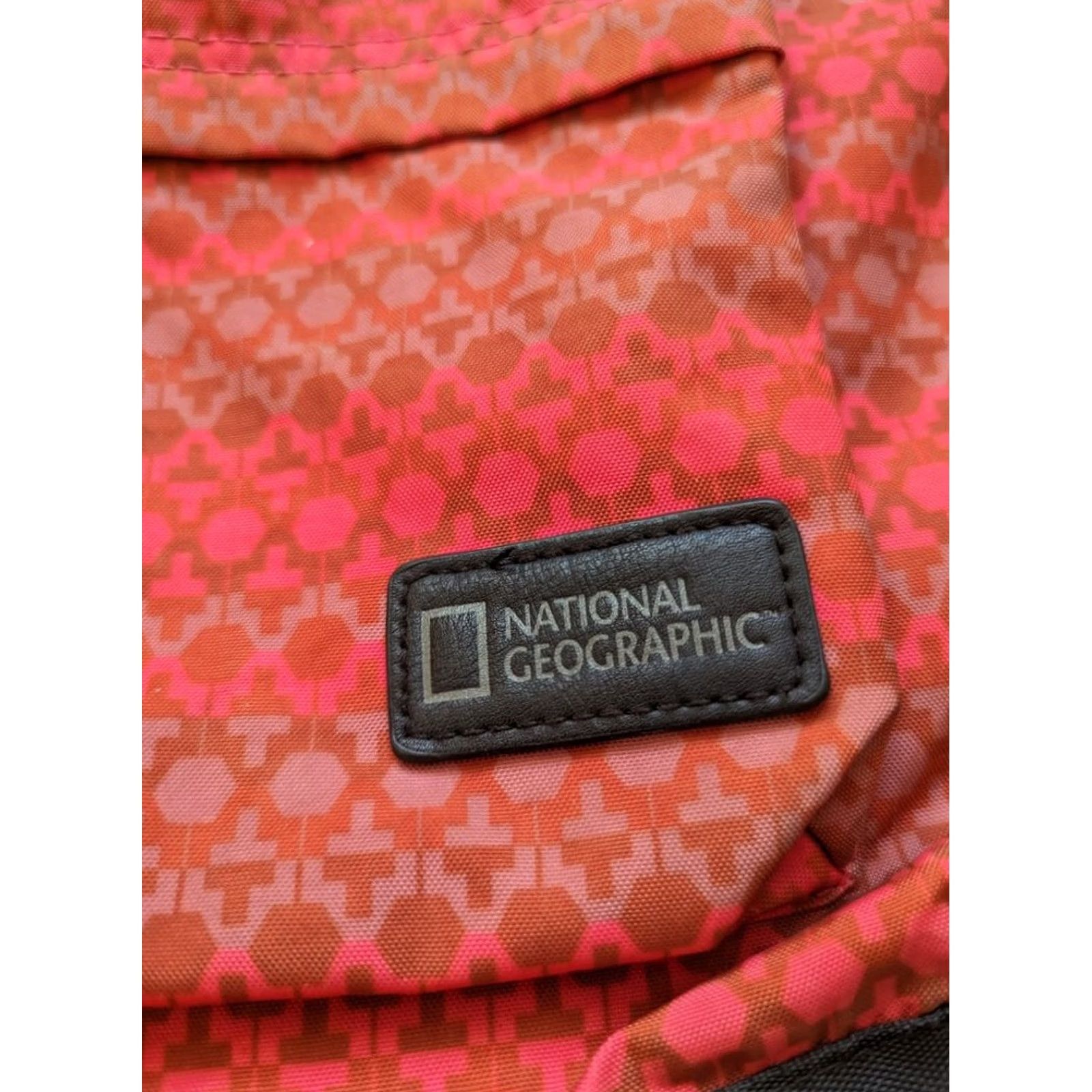 Vintage National Geographic Backpack Orange 14L Mens Bag Polyester Backpack Orange 14L Men Localized Search N/A Size ONE SIZE - 2 Thumbnail