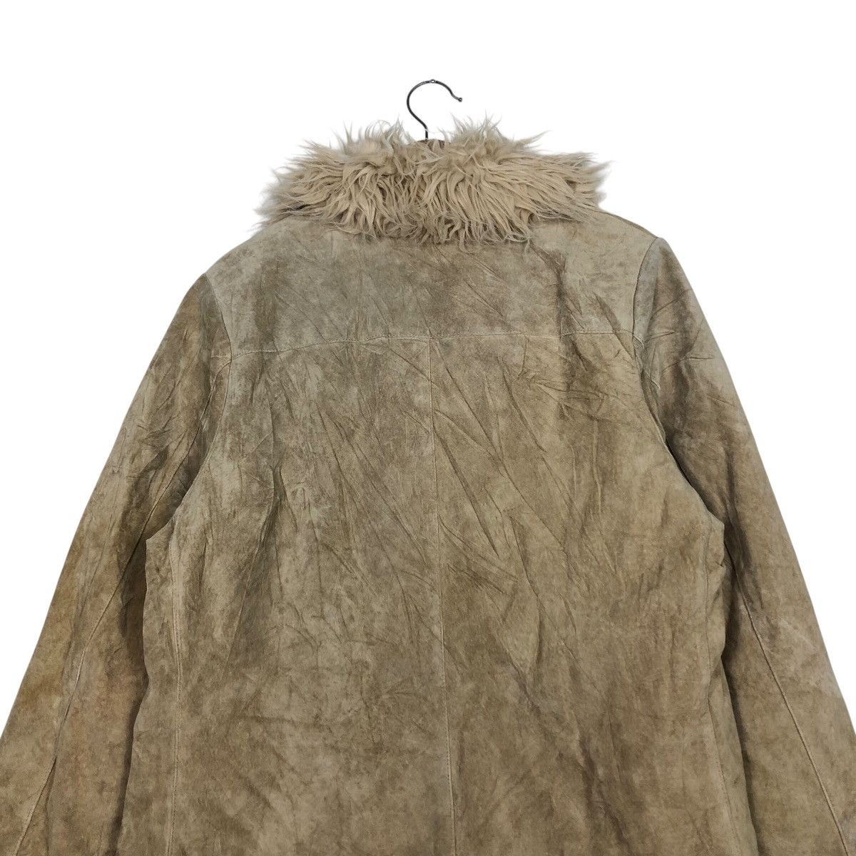 Japanese Brand 📌Vintage Shearling Leather Jacket Maxima Issey Miyake Fur Size US XL / EU 56 / 4 - 10 Thumbnail