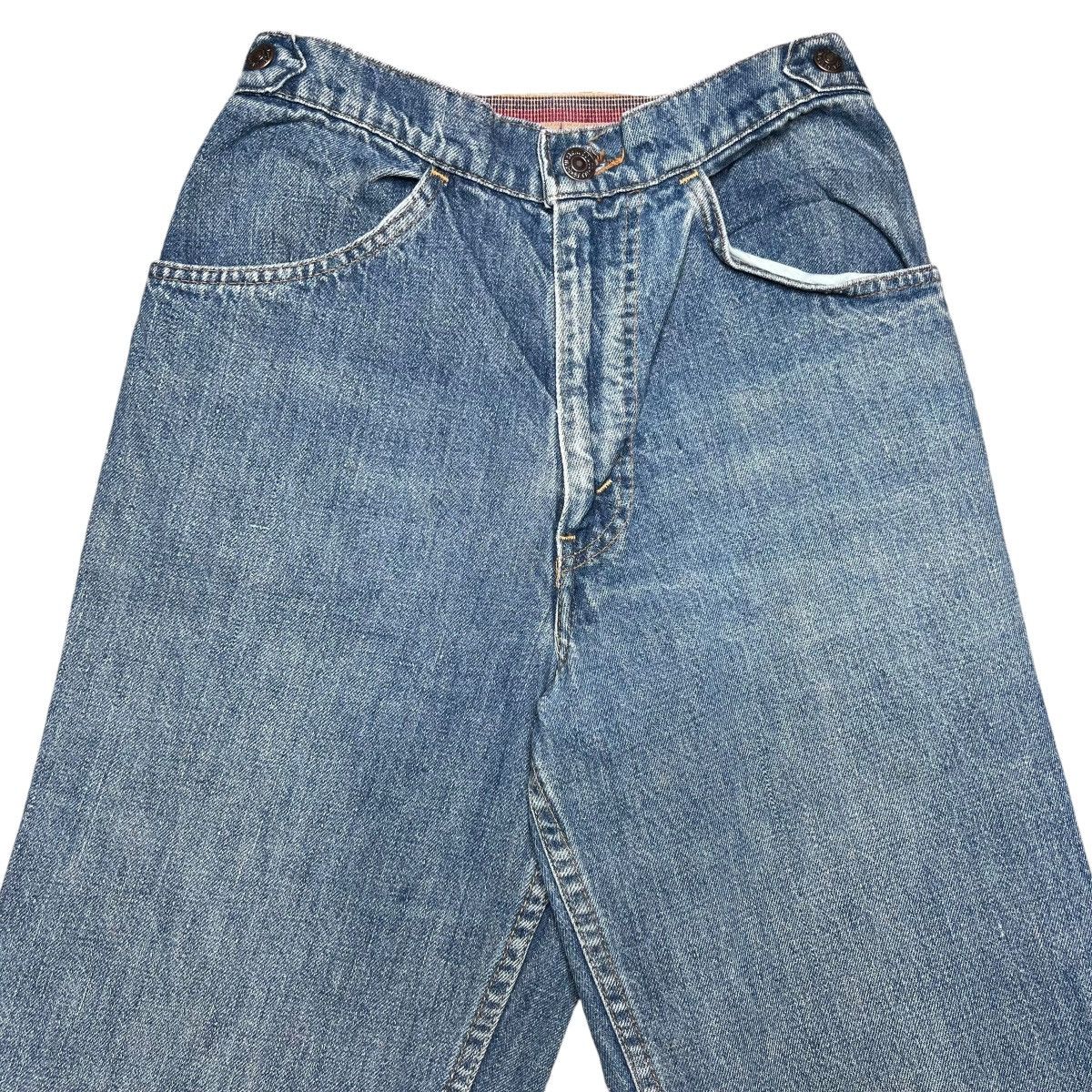 Levi's × Vintage Levis 214 Fresh Produce Orange Tab Flared Bell Bottom Jeans Size 26" / US 2 / IT 38 - 7 Thumbnail