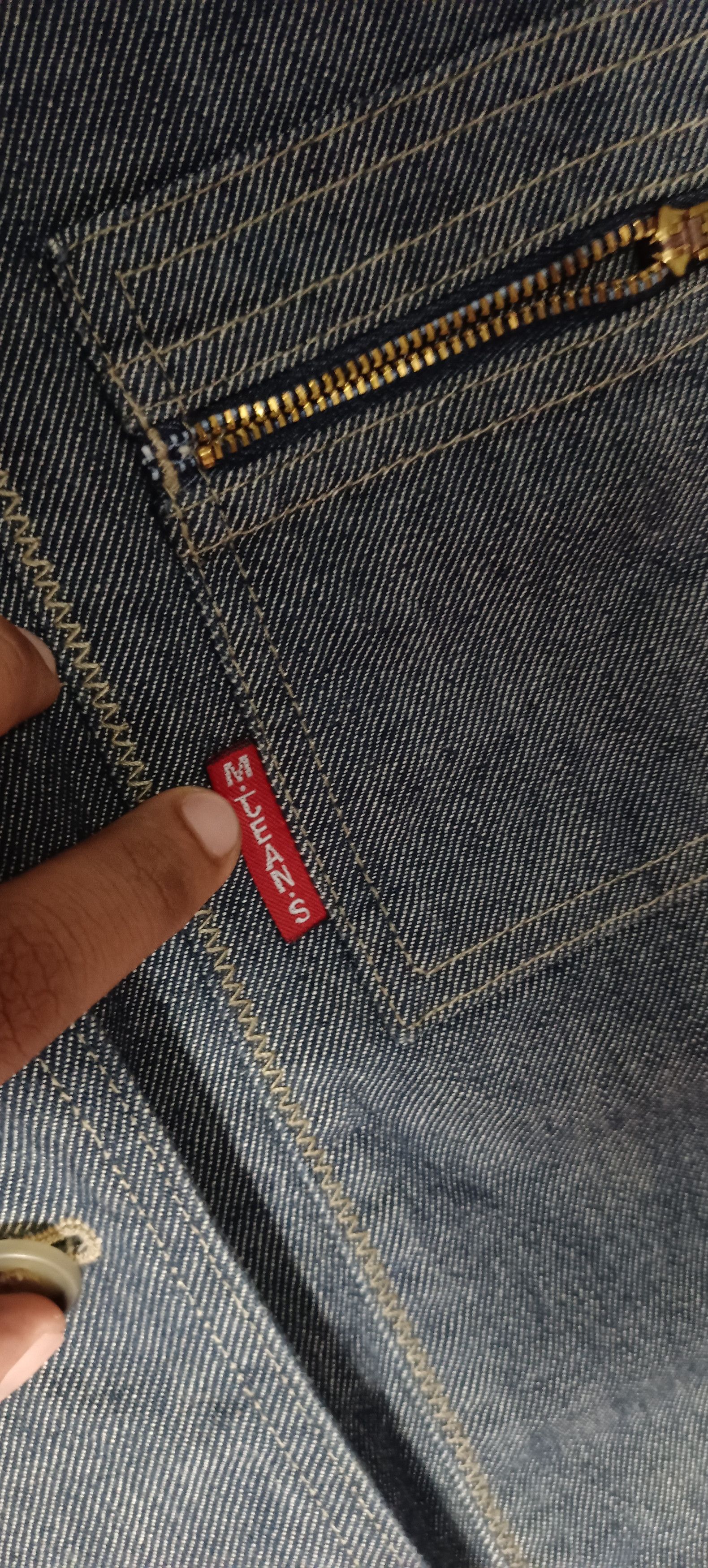 Michiko Koshino London × Vintage Vintage💥Michiko London Denim Jeans Jacket Size US L / EU 52-54 / 3 - 4 Thumbnail