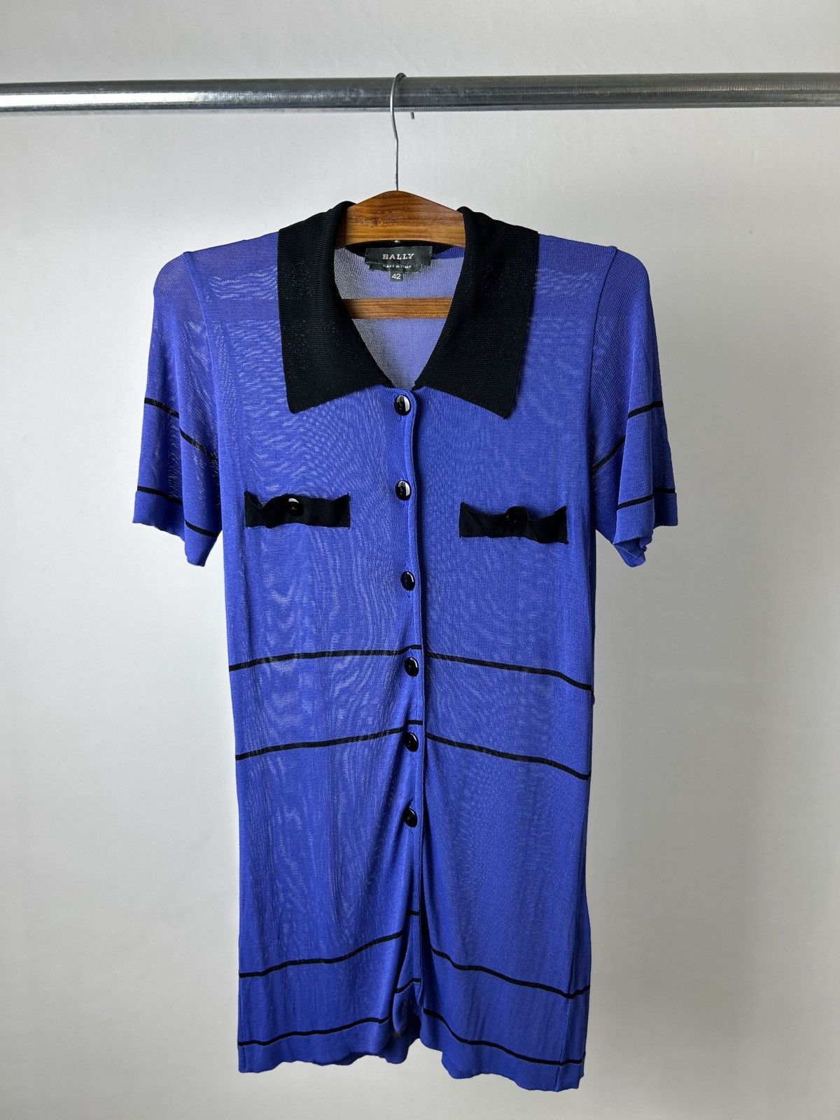 Bally bally button up made in italy Size M / US 6-8 / IT 42-44 - 1 Thumbnail
