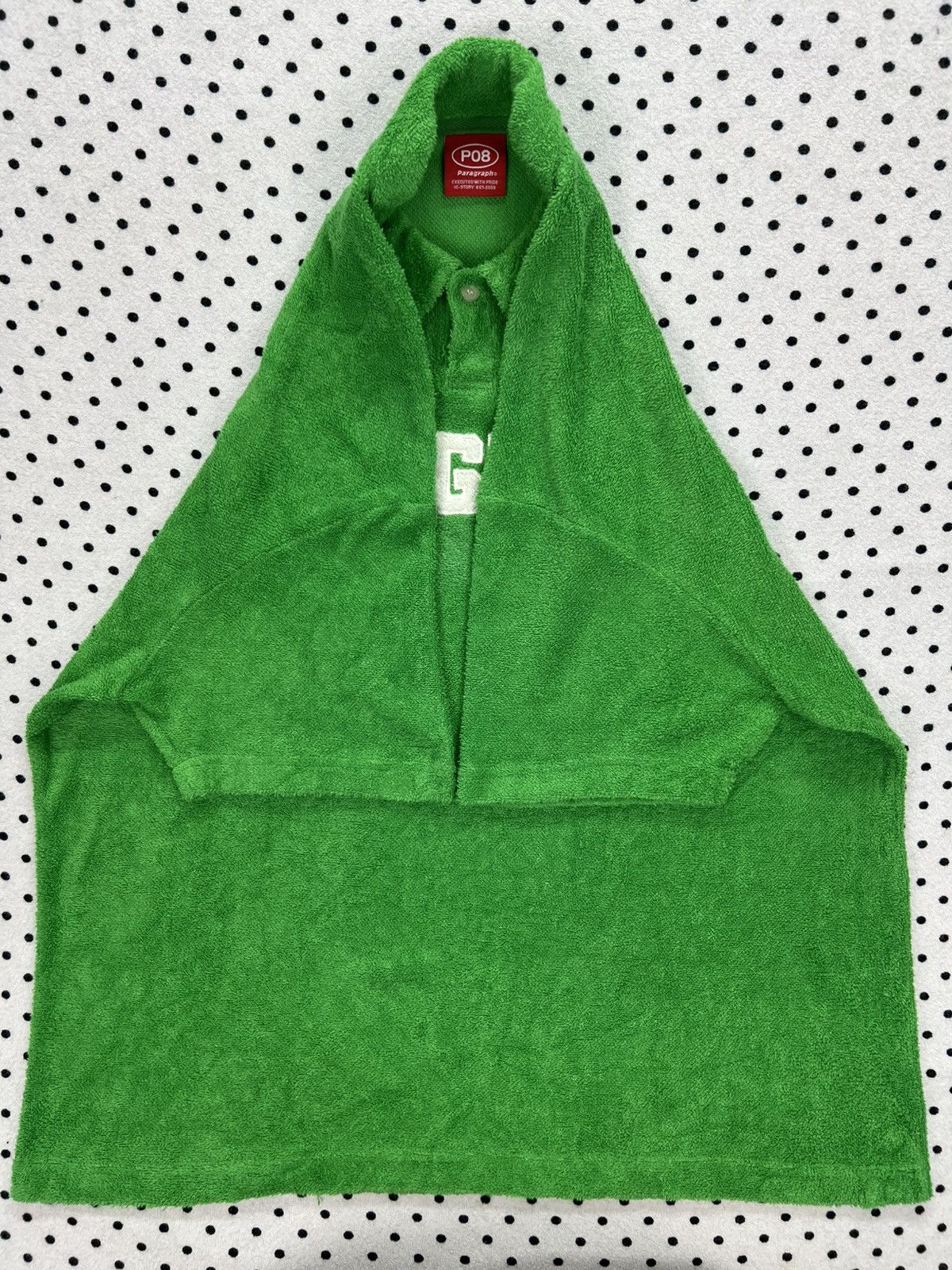 Japanese Brand Paragraph Arch Logo Terry Polo Shirt Size US L / EU 52-54 / 3 - 5 Thumbnail