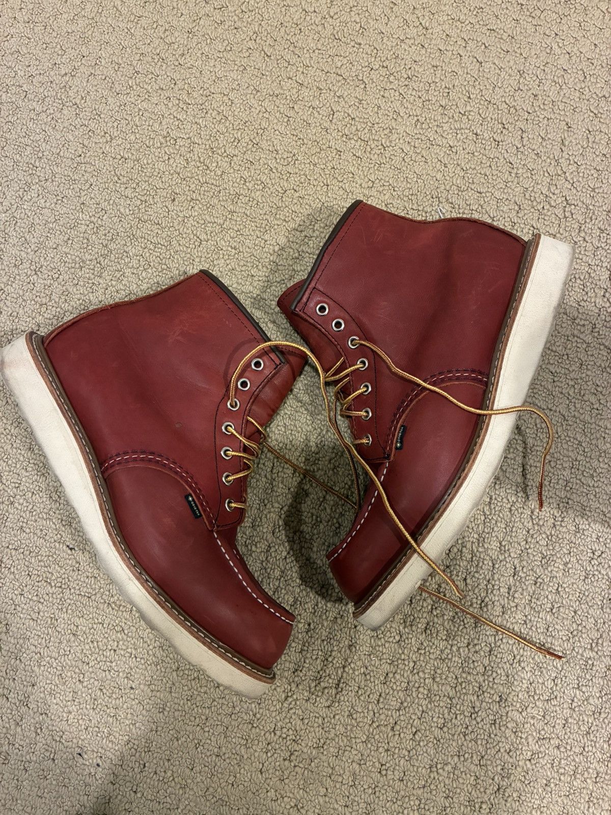 Red Wing Red Wing Moc Toe 8864 Gore Tex Russet 9.5D Size US 9.5 / EU 42-43 - 3 Thumbnail