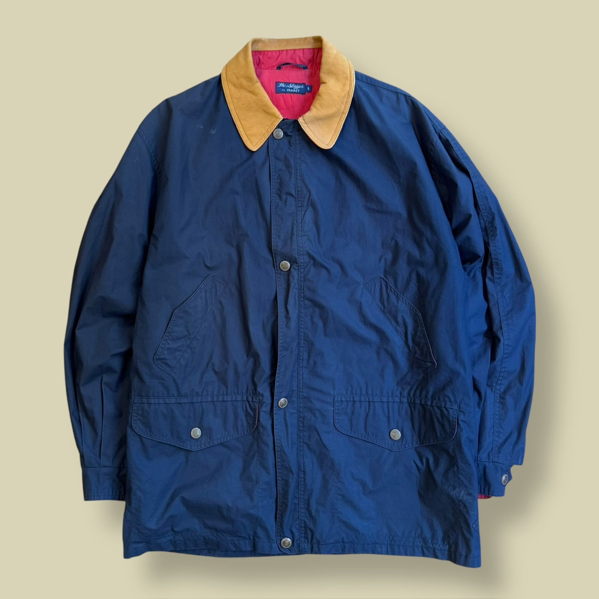 Gant Jacket The Slugger By Gant Blue Size US L / EU 52-54 / 3 - 1 Thumbnail