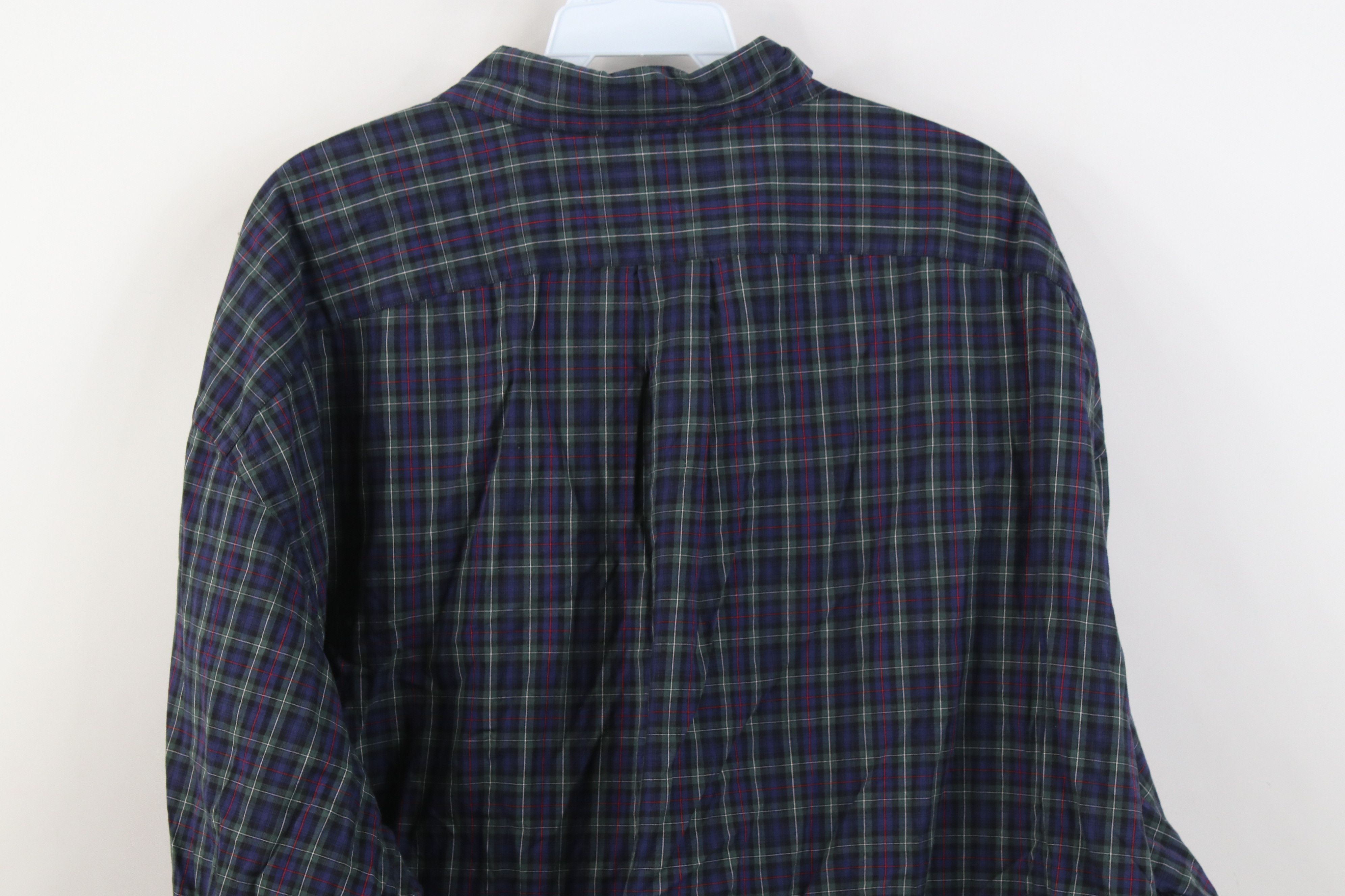 Polo Ralph Lauren Vintage 90s Ralph Lauren Button Down Shirt Plaid Cotton Size US XXL / EU 58 / 5 - 9 Thumbnail
