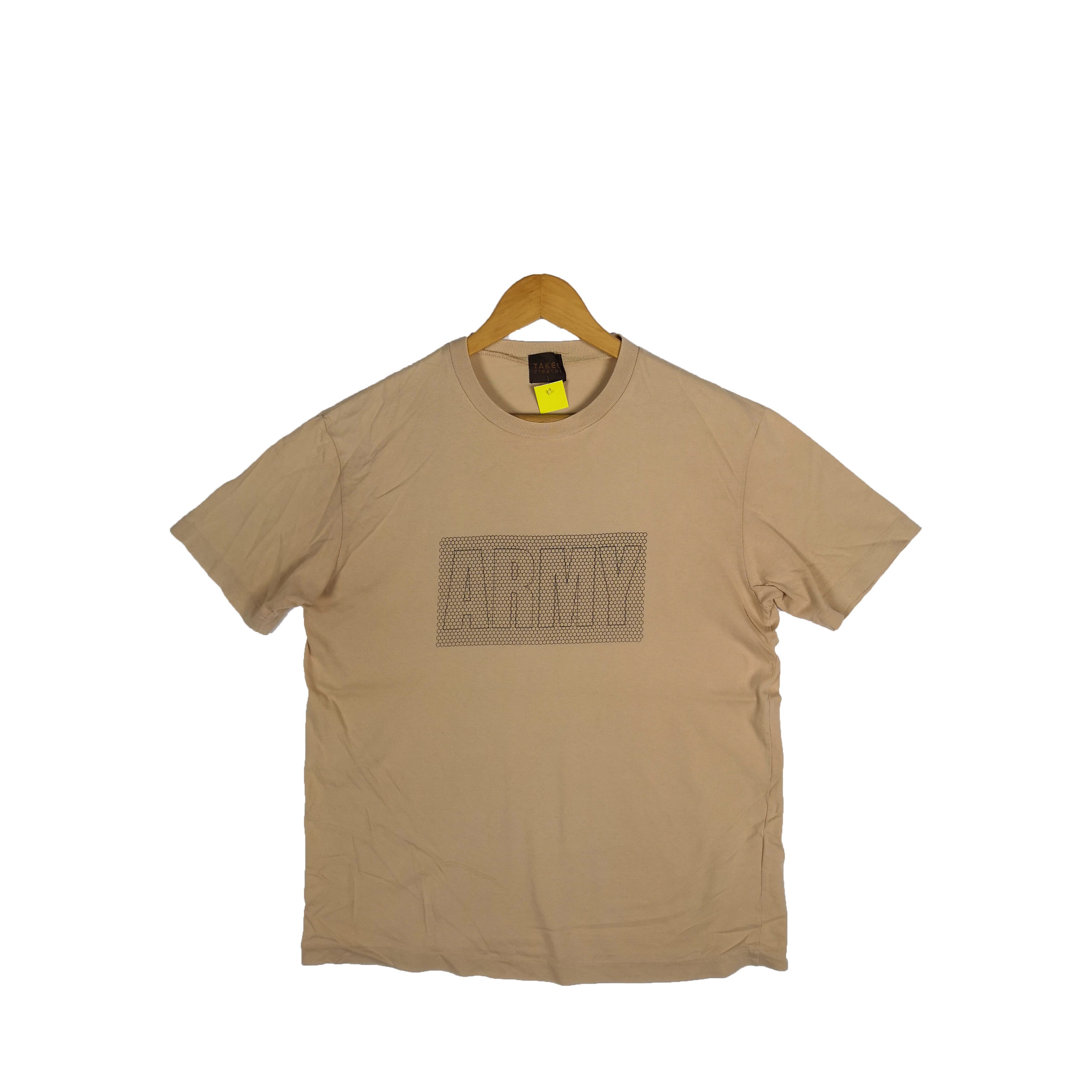 Japanese Brand Vintage Takeo Kikuchi T-Shirt Japanese Army Streetwear Tees Size US M / EU 48-50 / 2 - 1 Thumbnail