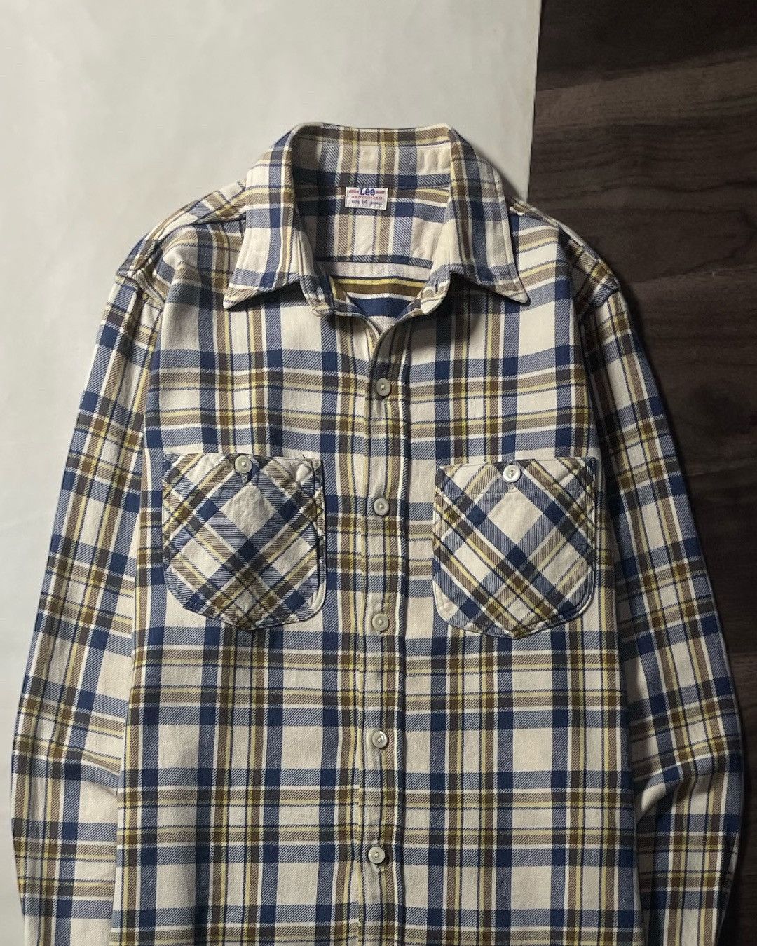 Lee Heavy Flannel Shirt LEE x WAREHOUSE Co Size S fit M Size US S / EU 44-46 / 1 - 2 Thumbnail