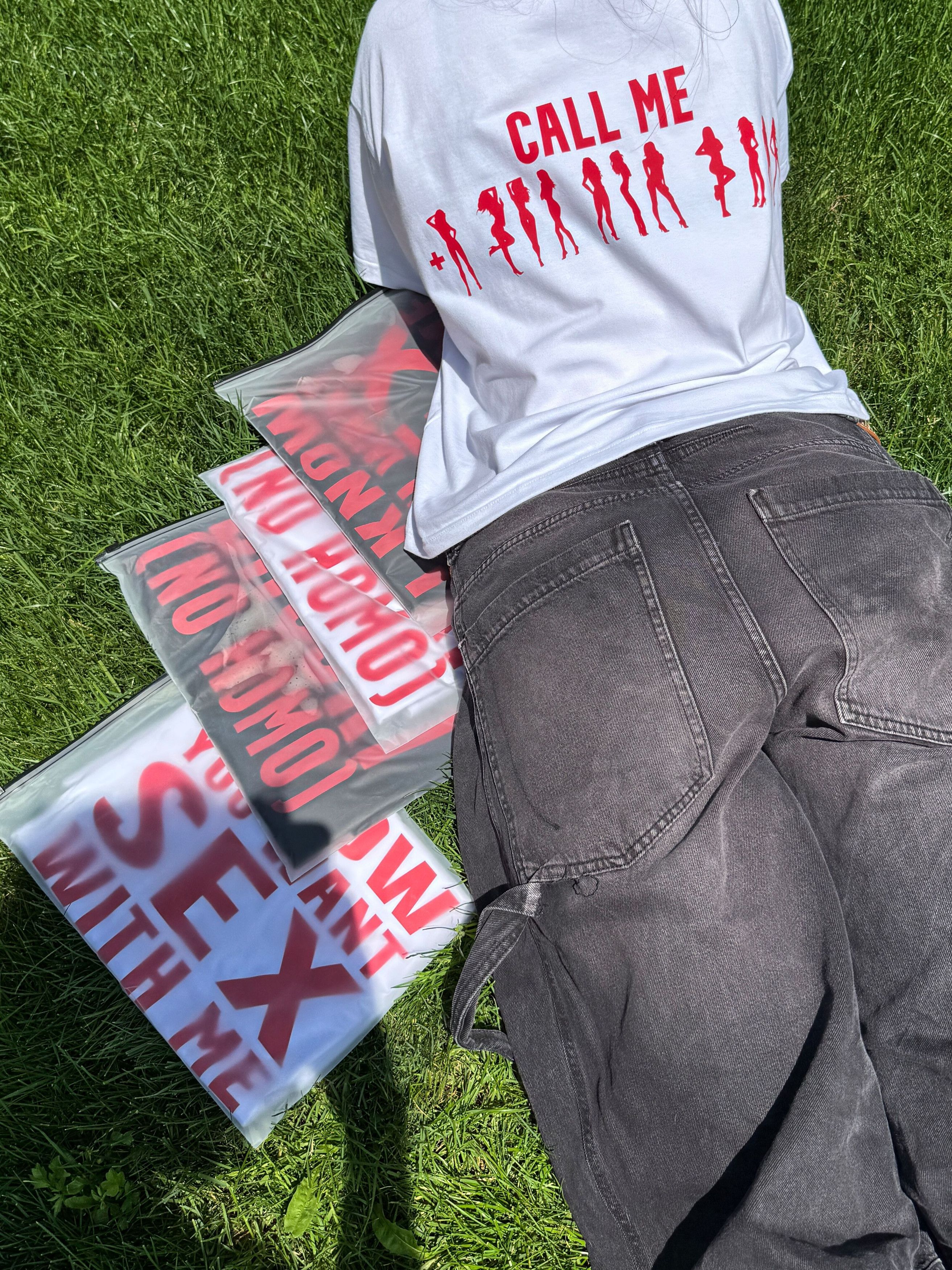 Vintage STREETWEAR 🔥I KNOW U WANT SEX WITH ME TEE CALL ME 90s Size US M / EU 48-50 / 2 - 1 Thumbnail