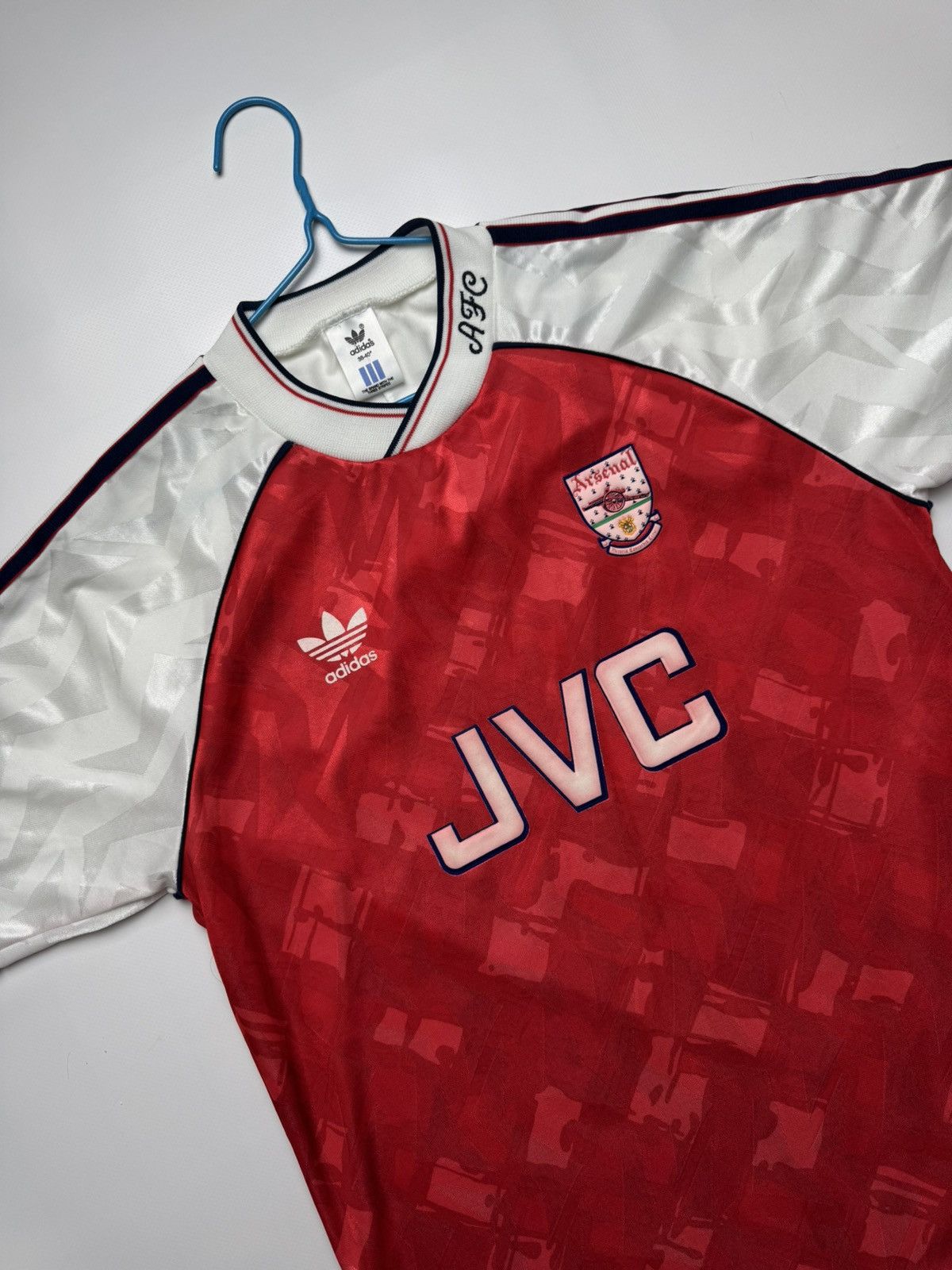 Vintage Ultra Rare Vintage 1991-93 Arsenal Away Jersey Adidas Size M Size US M / EU 48-50 / 2 - 2 Thumbnail