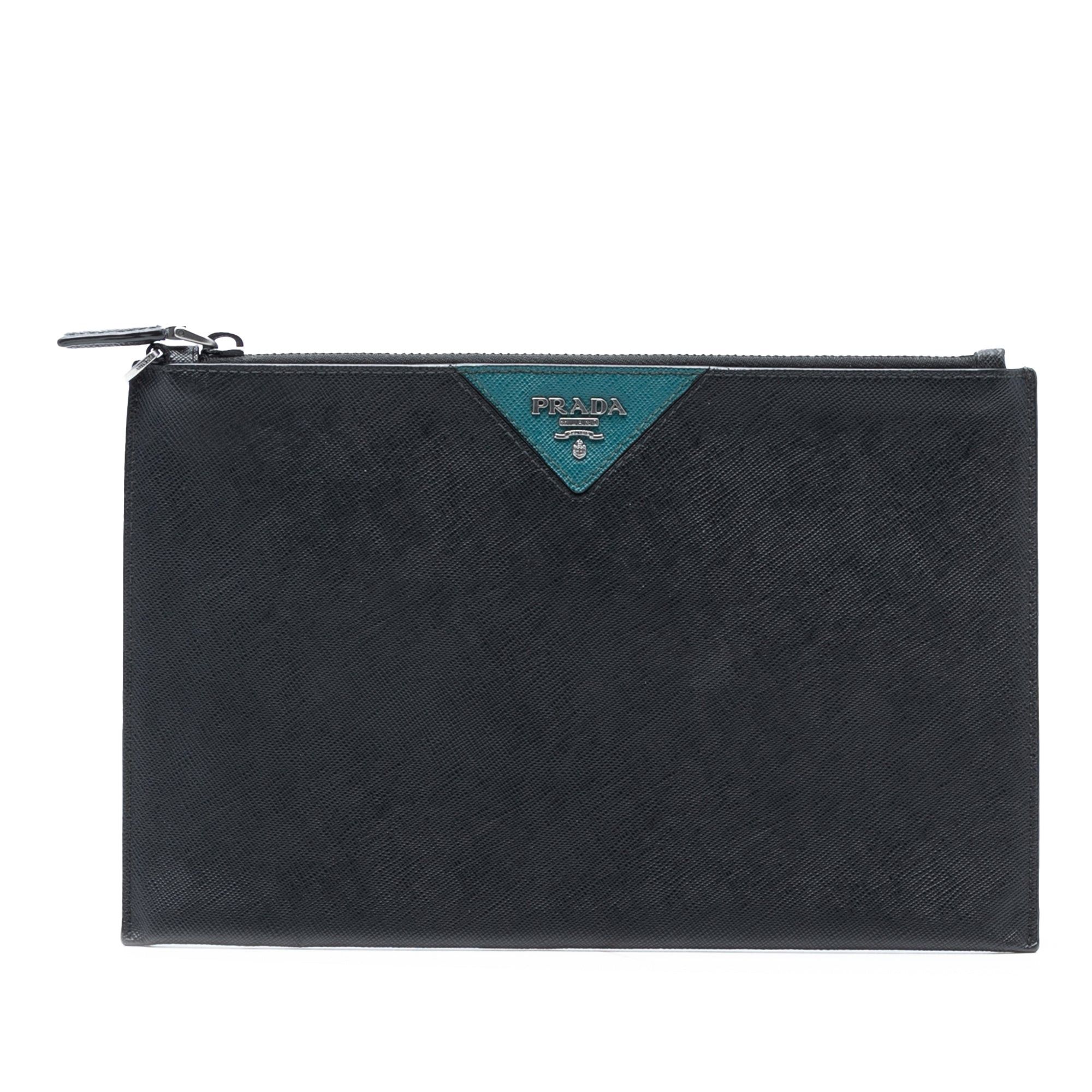 Prada Saffiano Clutch Size ONE SIZE - 1 Thumbnail