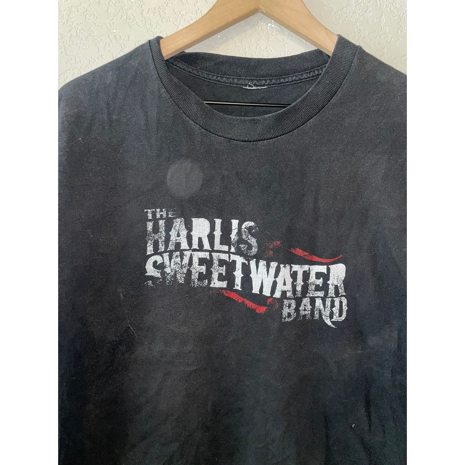 Vintage Harlis Sweetwater Shirt Band Music Tee Vintage Tour Concert Size US XL / EU 56 / 4 - 4 Thumbnail