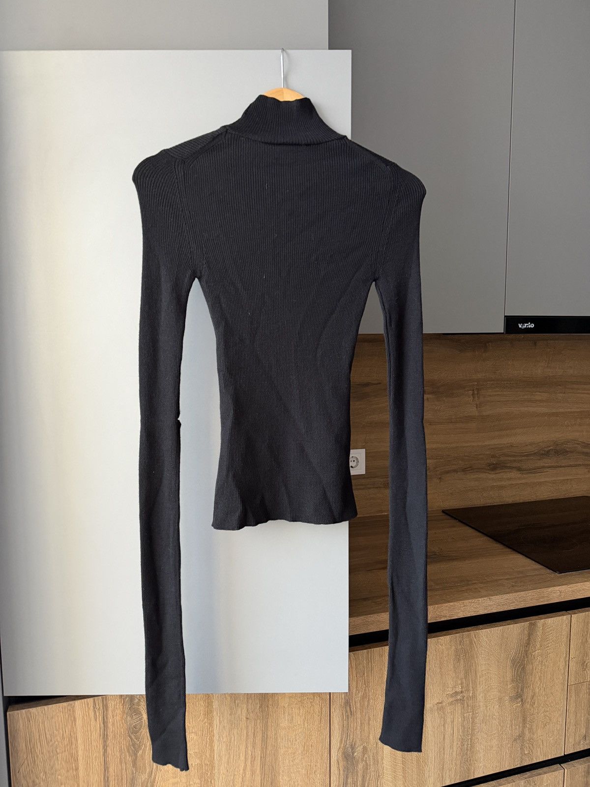 Ann Demeulemeester Ann Demeulemeester Olenka Rib High Neck Sweater Size S / US 4 / IT 40 - 8 Thumbnail