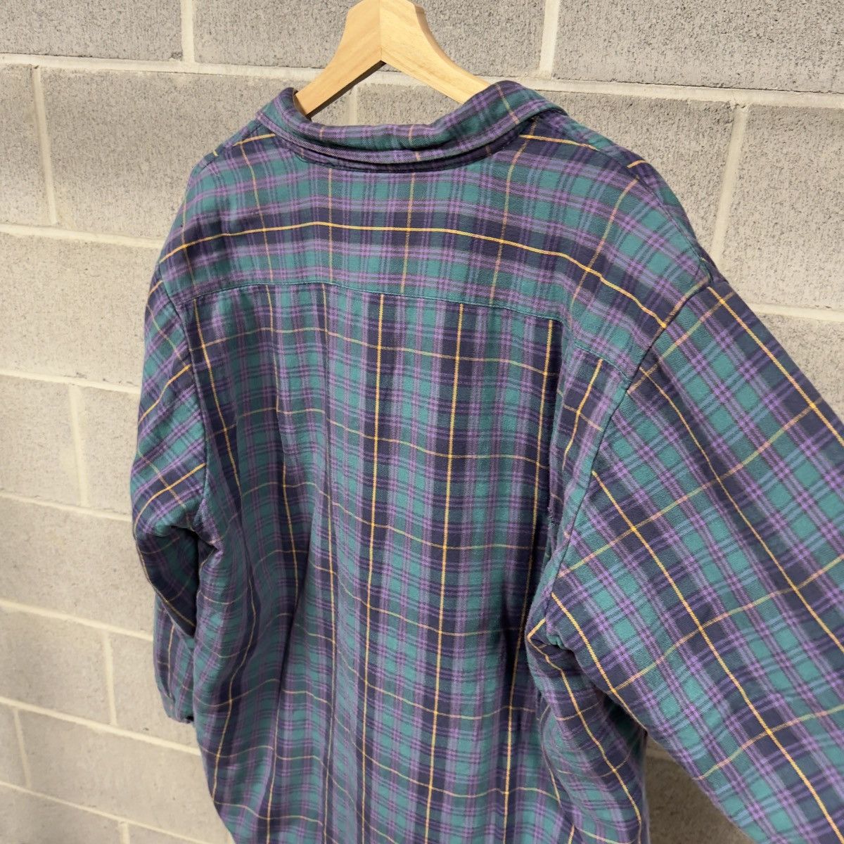 Vintage Vintage 80s Woolrich Plaid Grunge Flannel Jacket ERD Grunge Size US XL / EU 56 / 4 - 5 Thumbnail