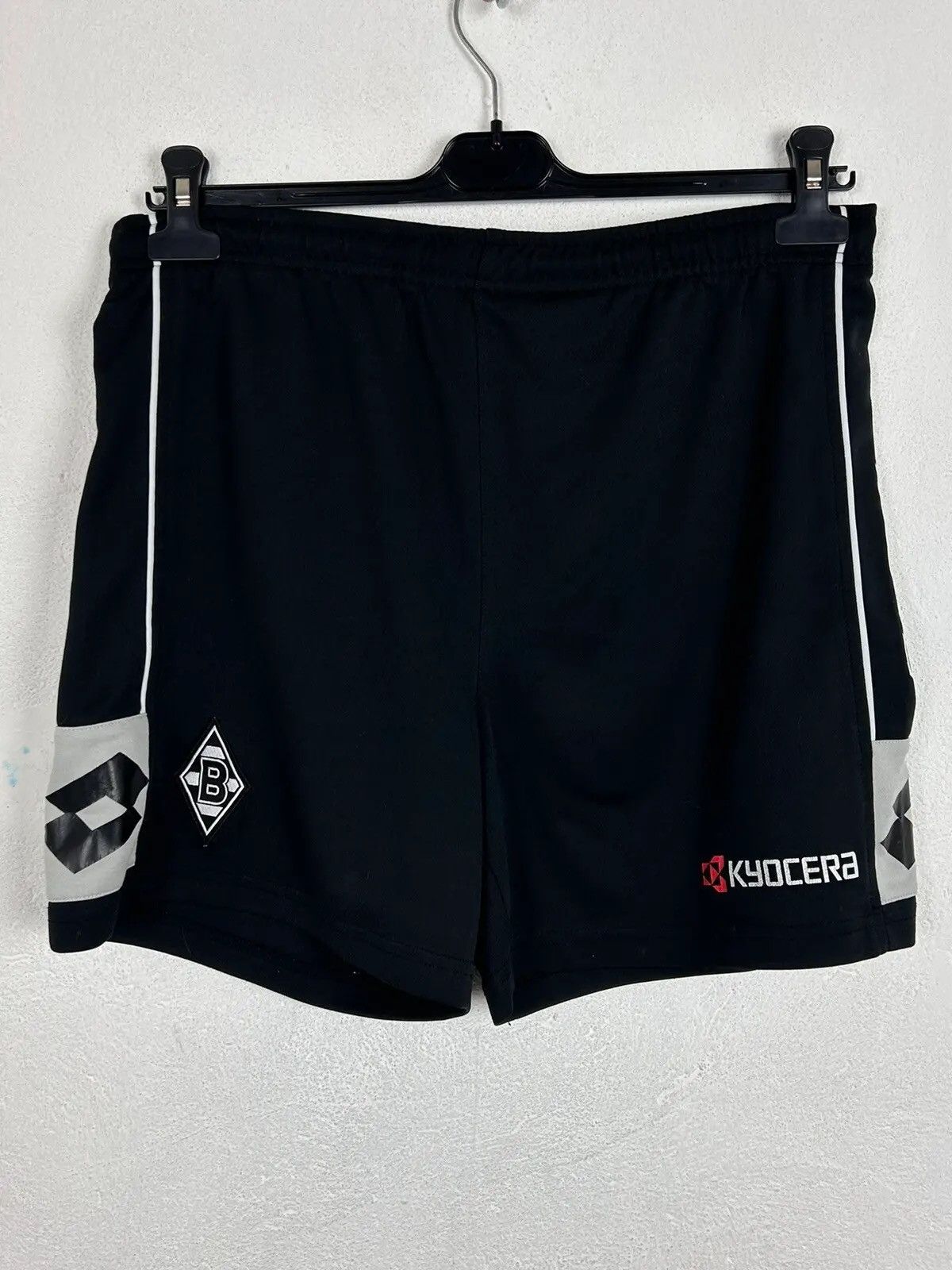 Lotto Sport 00s Vintage Borussia Monchengladbach Kyocera Shorts Size US 32 / EU 48 - 1 Thumbnail