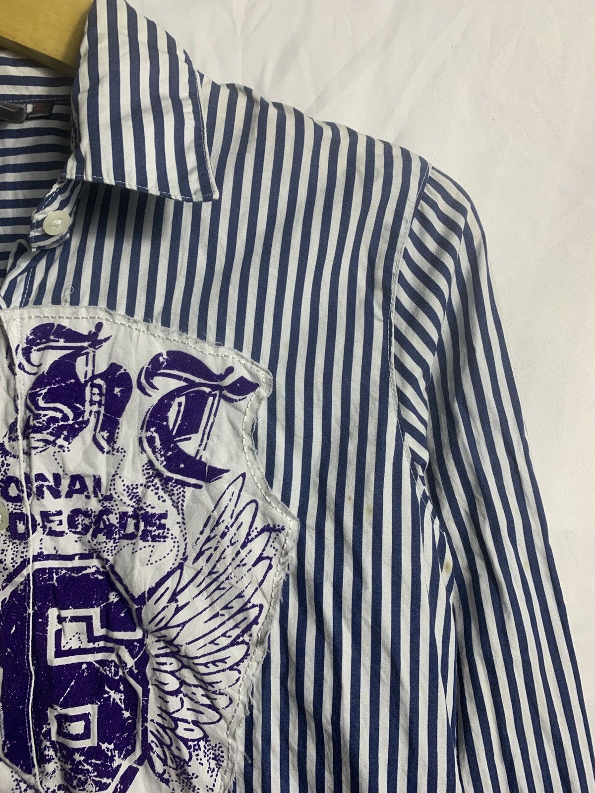 Japanese Brand Japanese Poem Style DOHC button shirt Size US S / EU 44-46 / 1 - 5 Thumbnail