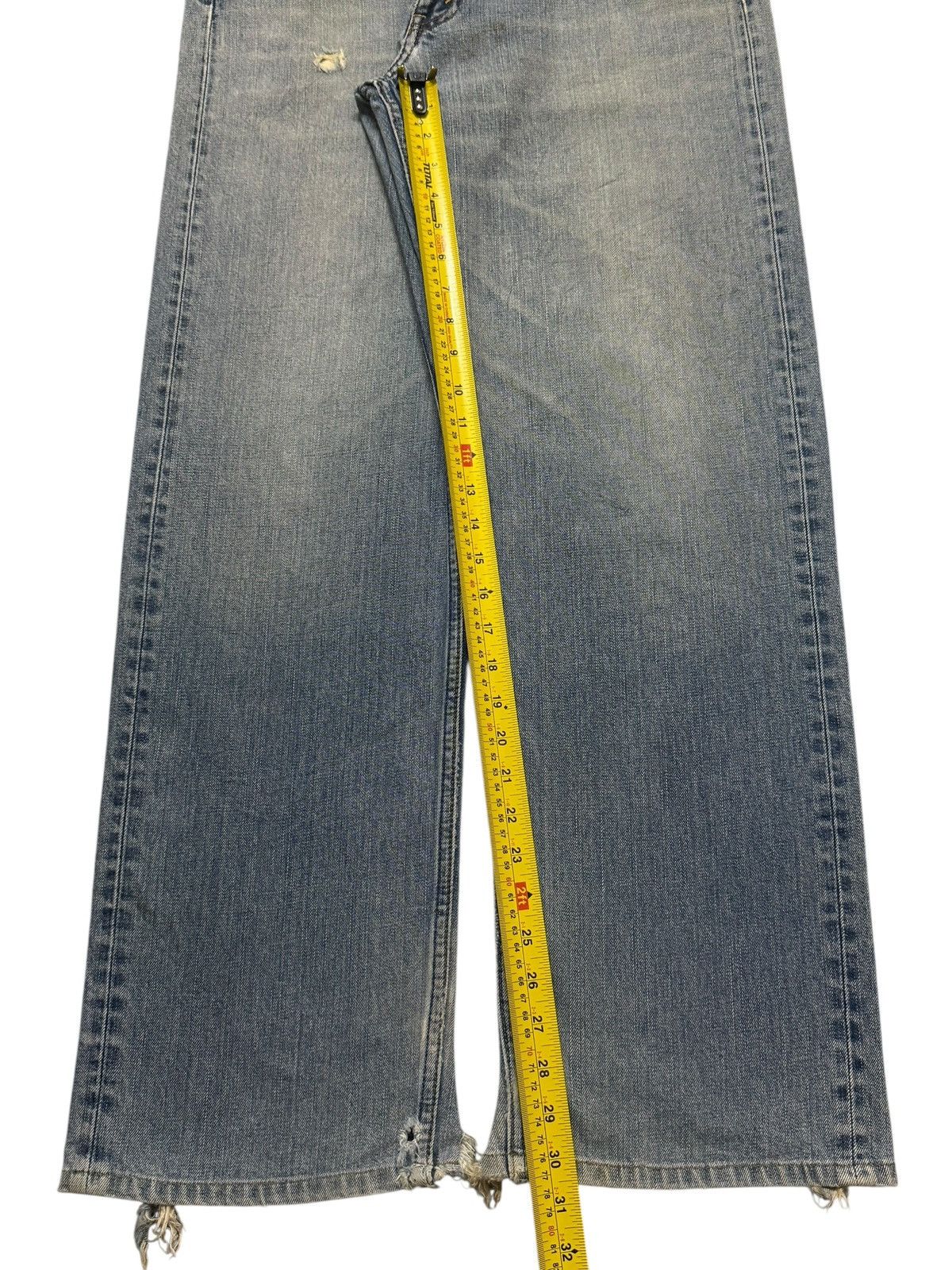 Levi's Vintage 90s Levis 503 Classic Blue Faded Wash Wide Leg Baggy Size US 33 - 11 Thumbnail
