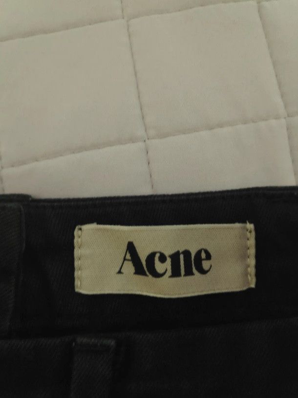 Acne Studios Acne studios Skin Wet Black Jeans Size 24" / US 00 / IT 34 - 3 Thumbnail