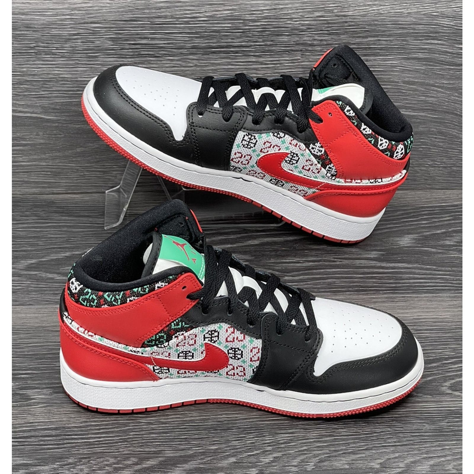 Jordan Brand GS Air Jordan 1 Mid SE "Ugly Sweater", 5.5Y [new] DM1208-150 Size US 5.5 / EU 38 - 6 Thumbnail