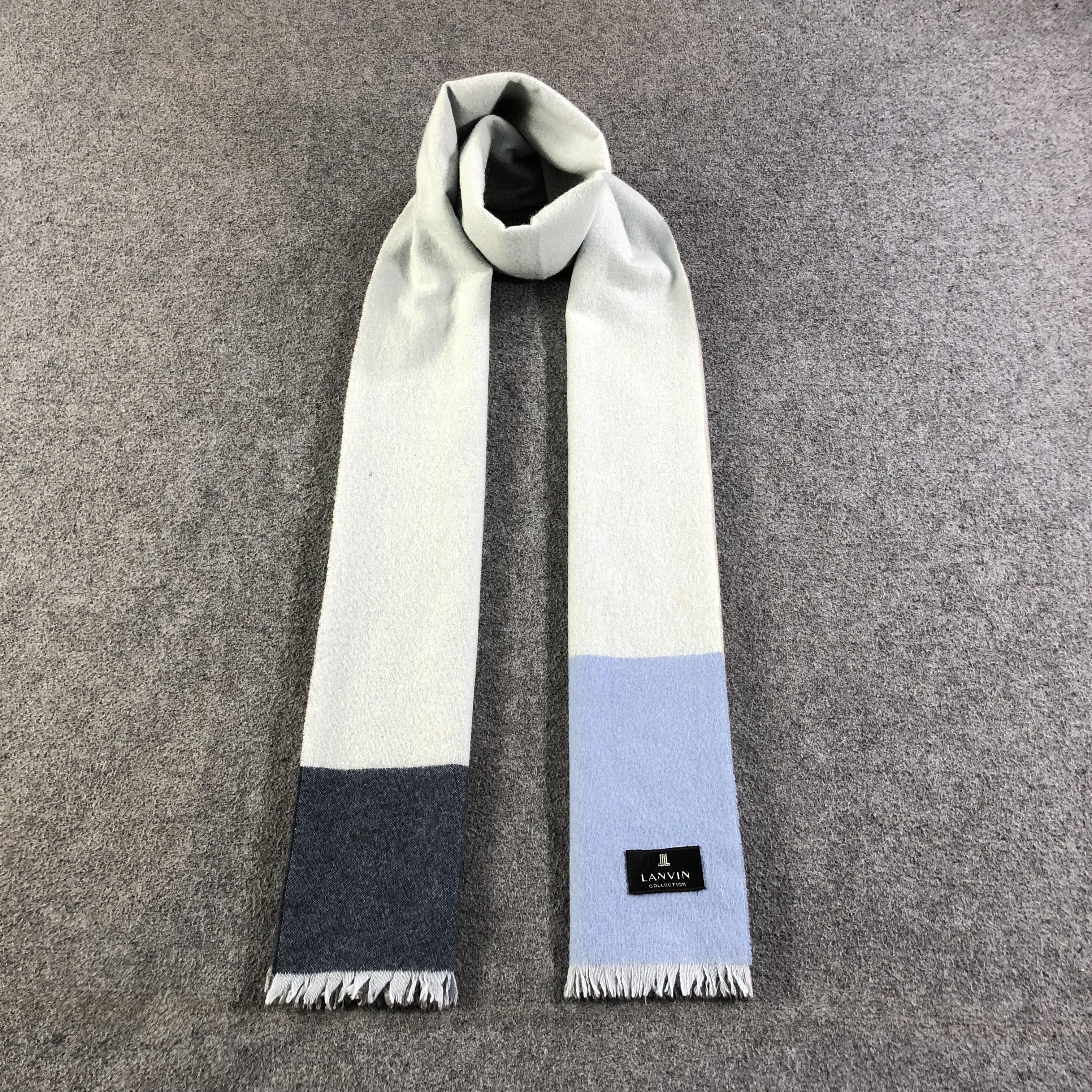 Lanvin Lanvin Cashmere Scarf Muffler V1230 Size ONE SIZE - 1 Thumbnail