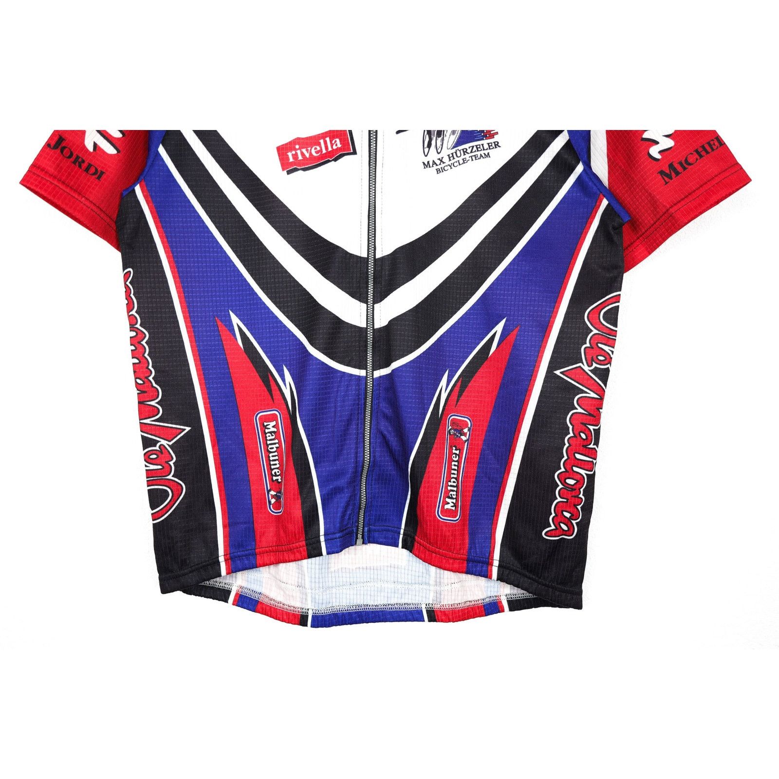 Vintage Vintage Michel Jordi Swiss Mallorca Cycle Jersey Tee 90s Size US L / EU 52-54 / 3 - 3 Thumbnail