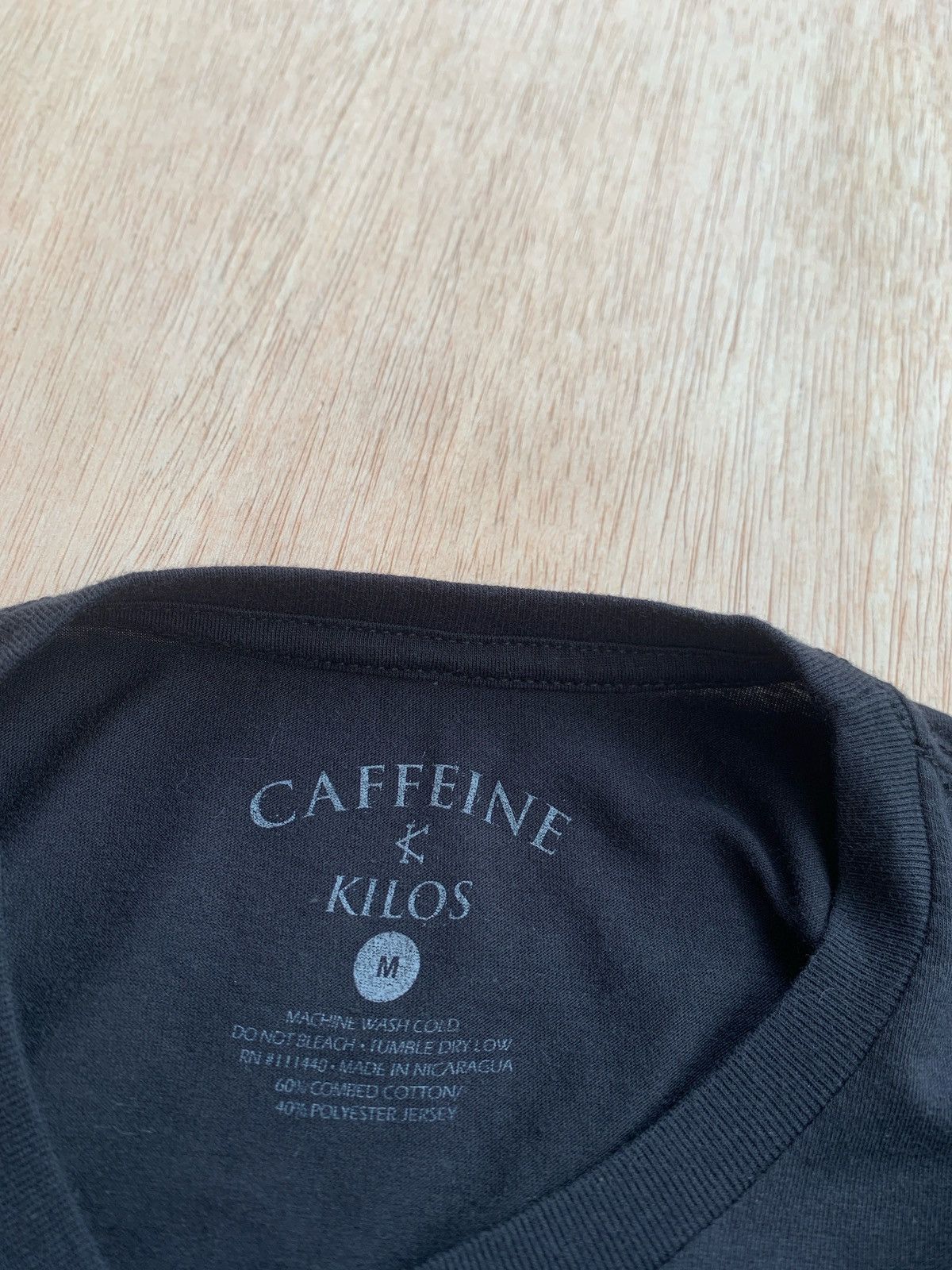 Hysteric Glamour × If Six Was Nine × Japanese Brand Y2k Caffeine Kilos Skull Poem style Tshirt Size US M / EU 48-50 / 2 - 4 Thumbnail