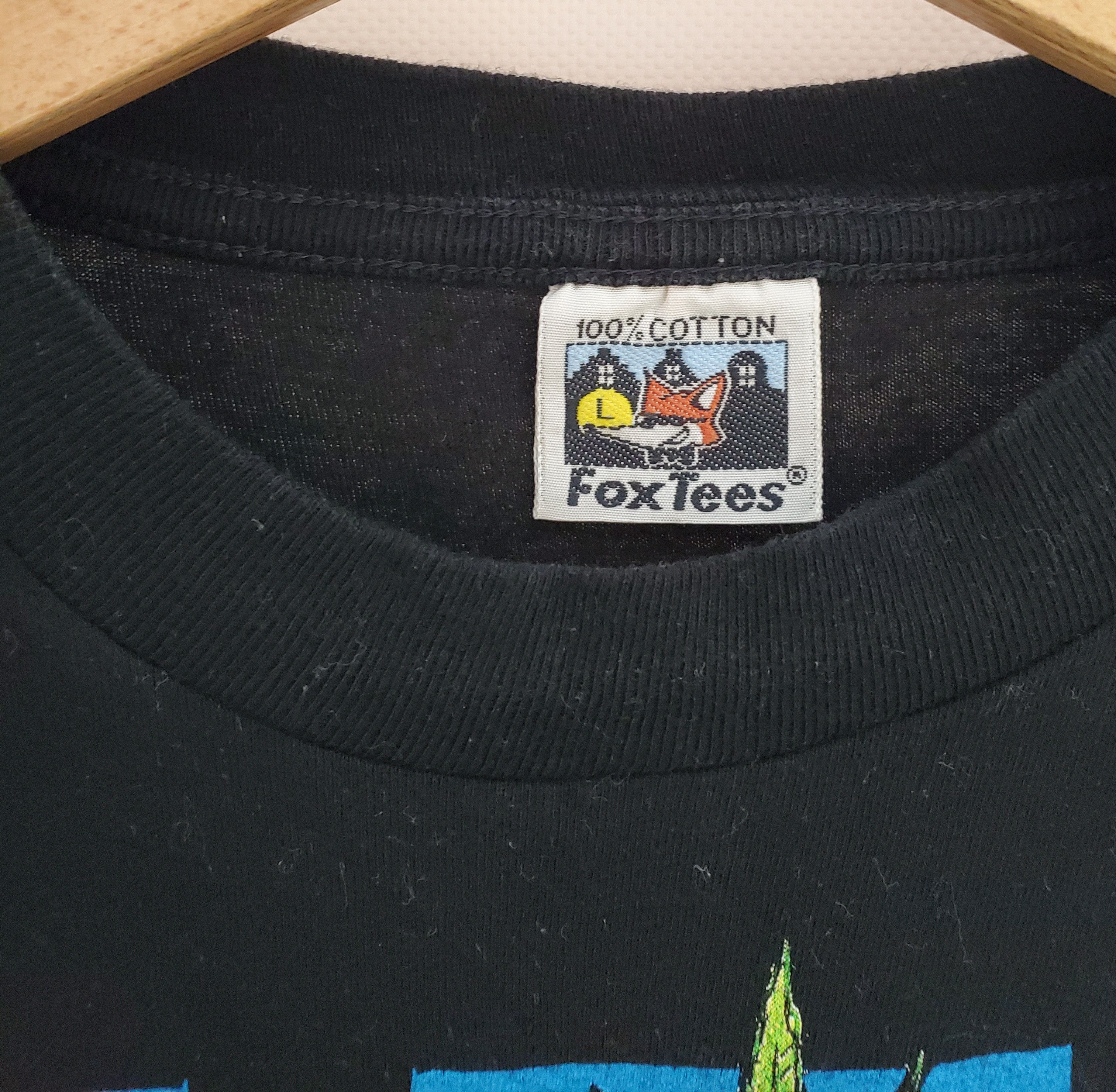 Vintage Vintage 90s Love It Amsterdam CANNABIS POT Fox TeesT-Shirt M Size US M / EU 48-50 / 2 - 5 Thumbnail