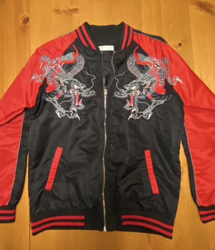 Other Rare Cropped Heads “Exit the Dragon” Bomber Jacket Size US M / EU 48-50 / 2 - 1 Thumbnail