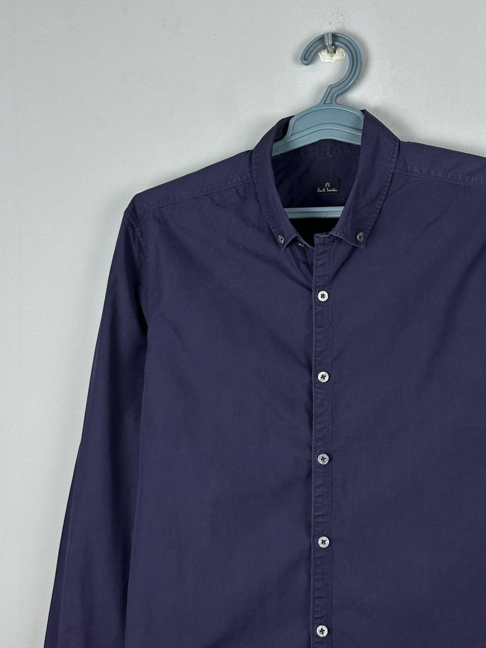 Paul Smith Paul Smith Shirt Long Sleeve Designer Navy Size US L / EU 52-54 / 3 - 3 Thumbnail