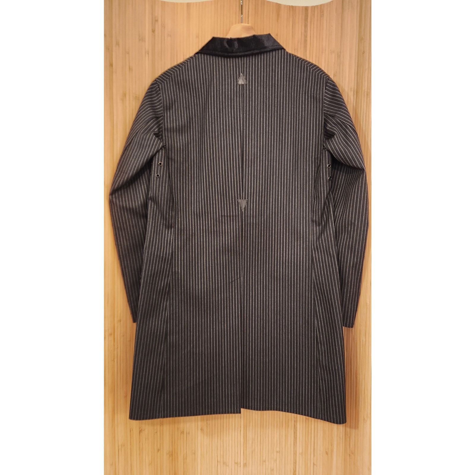 Mackintosh Mackintosh 104 Pinstripe Wool Overcoat (Made in Scotland) Size US M / EU 48-50 / 2 - 2 Thumbnail