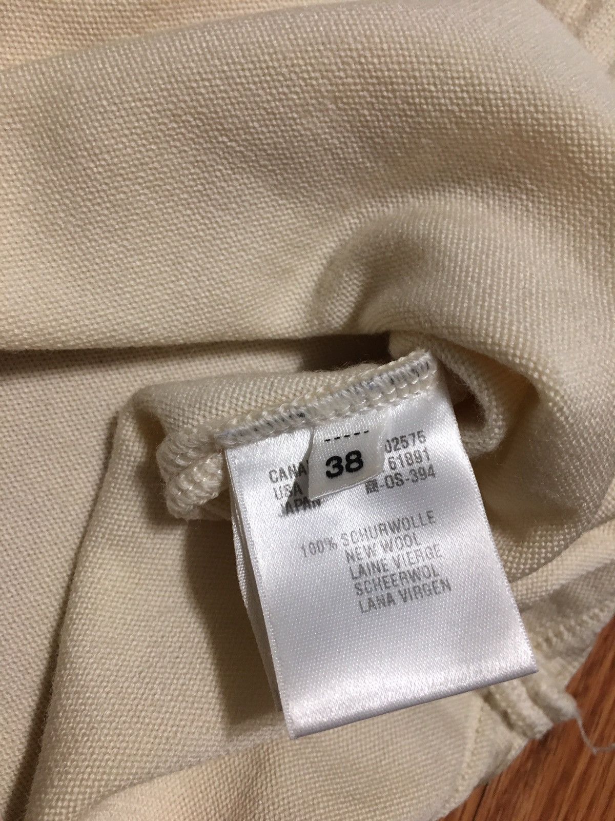Escada ESCADA Beige Pure Wool Sleeveless Knit Top Size EU 38 Size S / US 4 / IT 40 - 14 Thumbnail