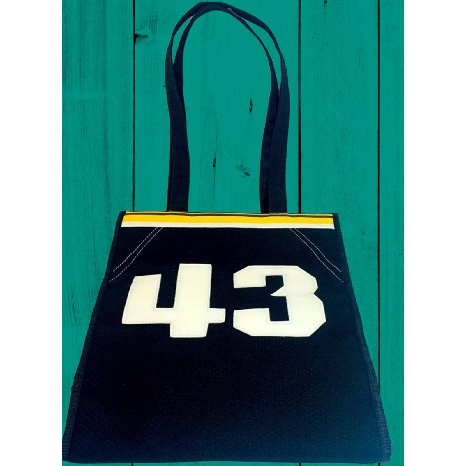 Other Steelers Troy Polamalu Mesh Jersey Tote Bag No Name Or Team Size ONE SIZE - 1 Thumbnail
