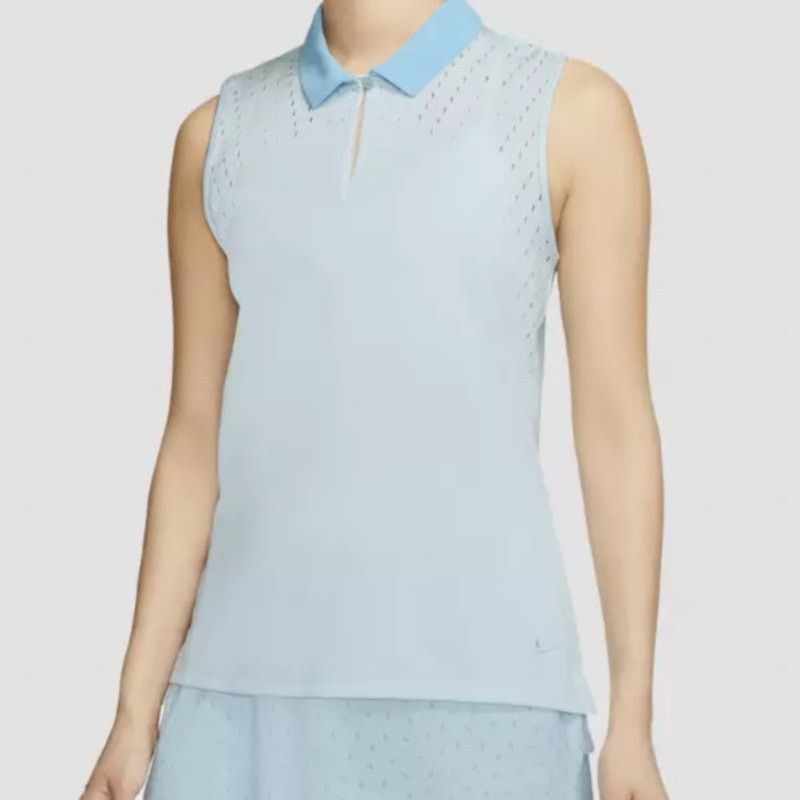 Nike Nike Womens Golf Polo Shirt Ace Summer Jacquard XL Wicking Size XL / US 12-14 / IT 48-50 - 1 Thumbnail