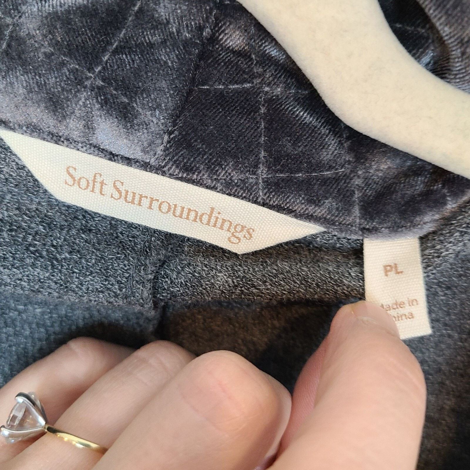 Soft Surroundings Soft Surroundings Lilas Quilted Velvet Jacket PL Cottagecore Size L / US 10 / IT 46 - 7 Thumbnail