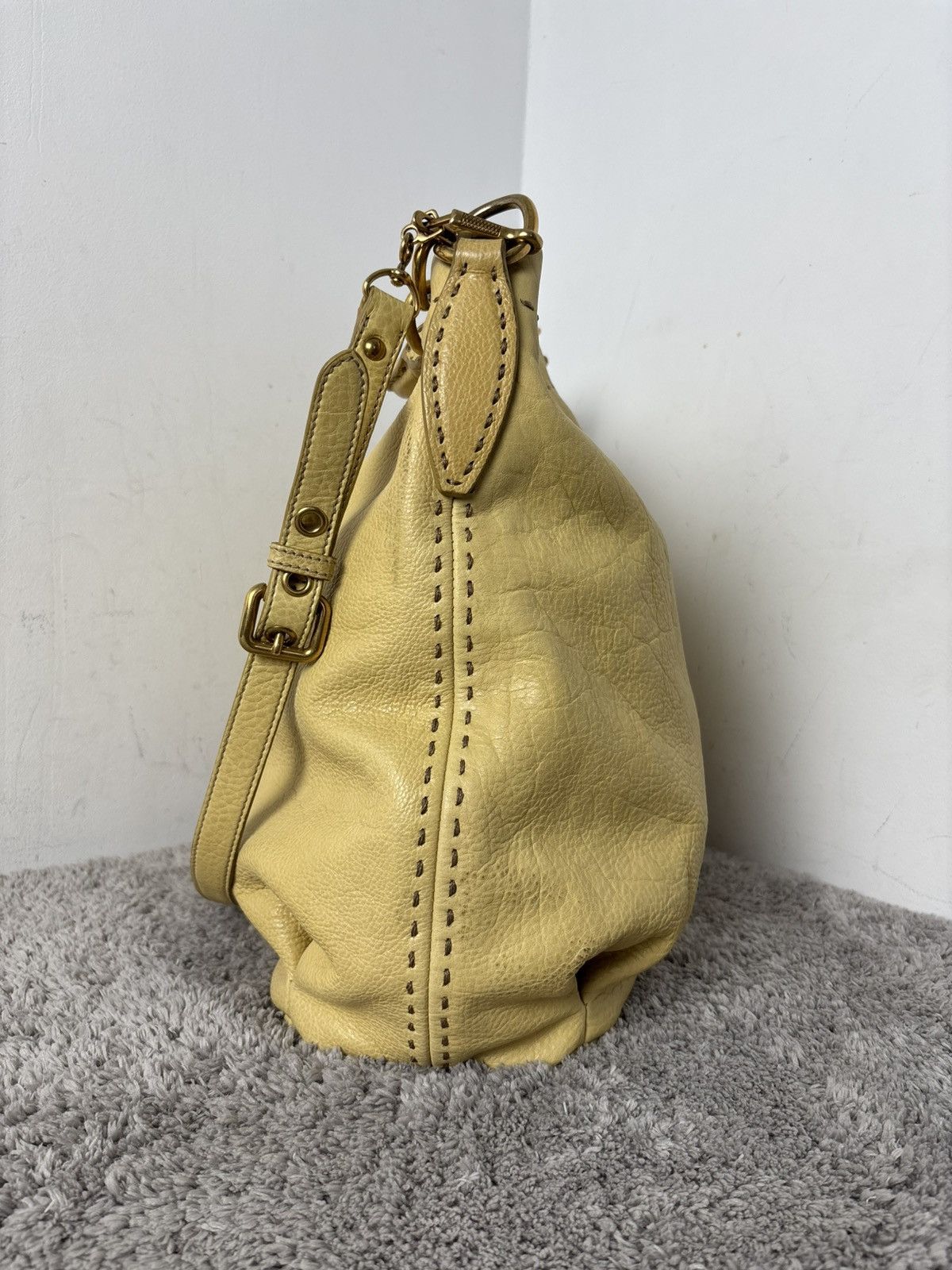 Prada Miu Miu Prada Leather Shoulder Hand Big Bag Size ONE SIZE - 5 Thumbnail