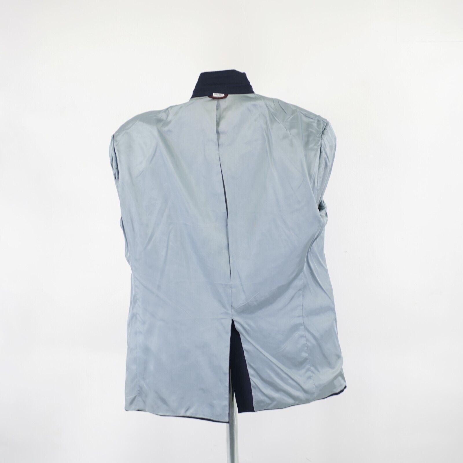 Hart Schaffner Marx Jack Nicklaus Tournament Series Wool Blue 2 Gold Button Blaz Size 42R - 13 Thumbnail