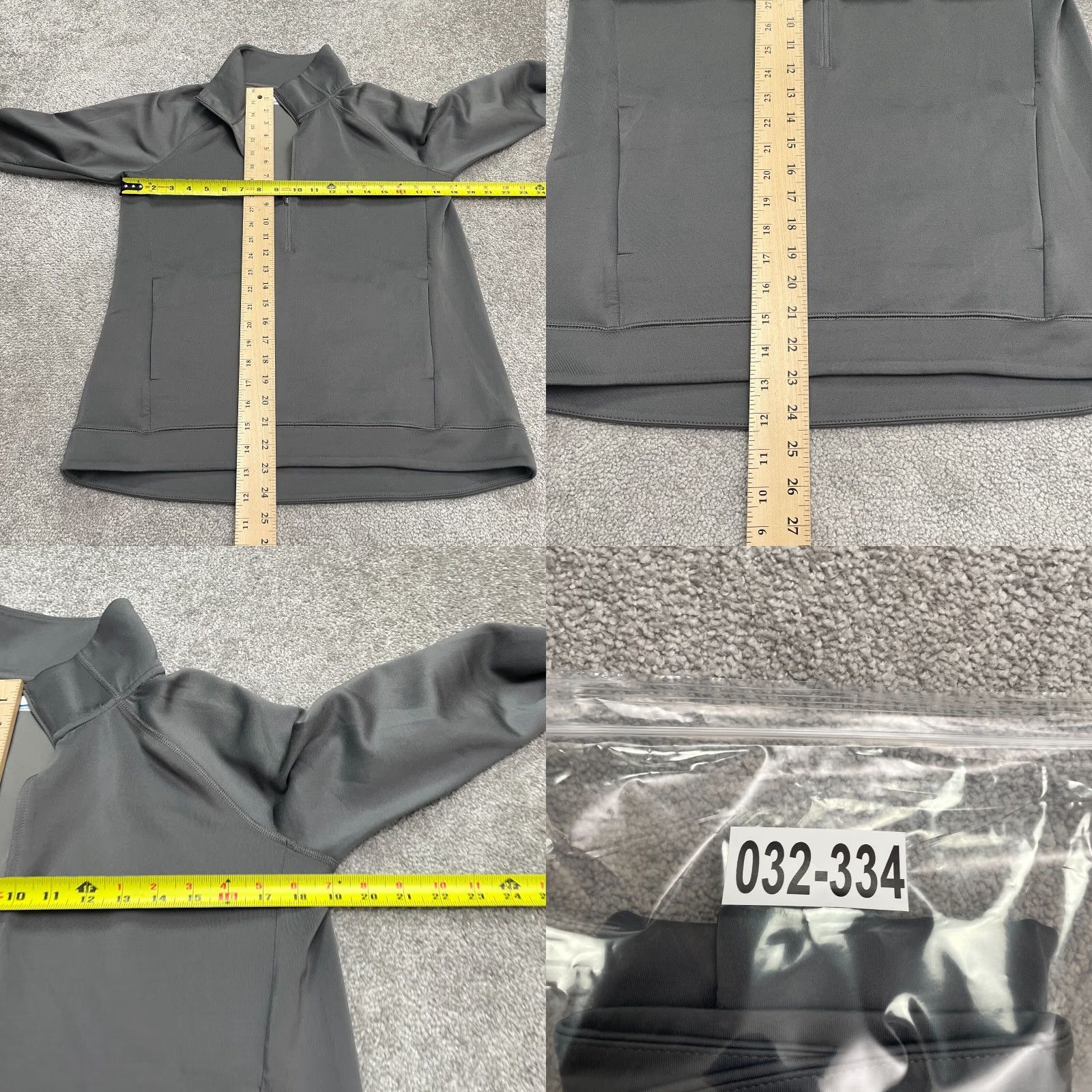 Vintage Columbia Savanna Hill Active Jacket Womens S Dark Gray 1/2 Zip Outdoor Hiking Size S / US 4 / IT 40 - 8 Thumbnail