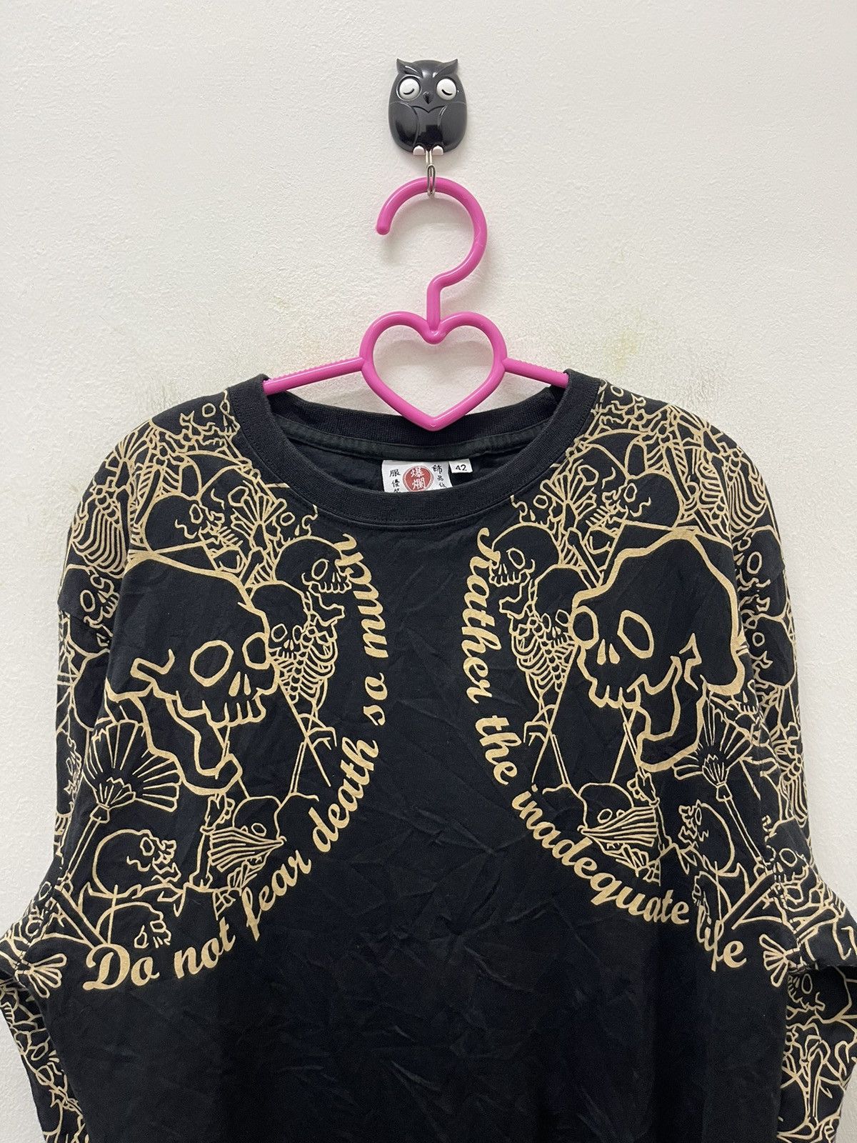 Tedman Rare Vintage Tedman Ted Company Sukajan Skull Yakuza Design Size US M / EU 48-50 / 2 - 2 Thumbnail