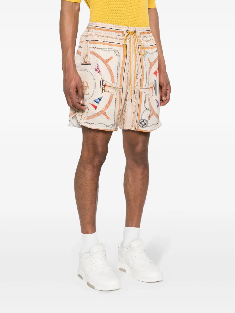 Rhude o1mle1025 Silk Short in Multicolor Size US 30 / EU 46 - 3 Thumbnail