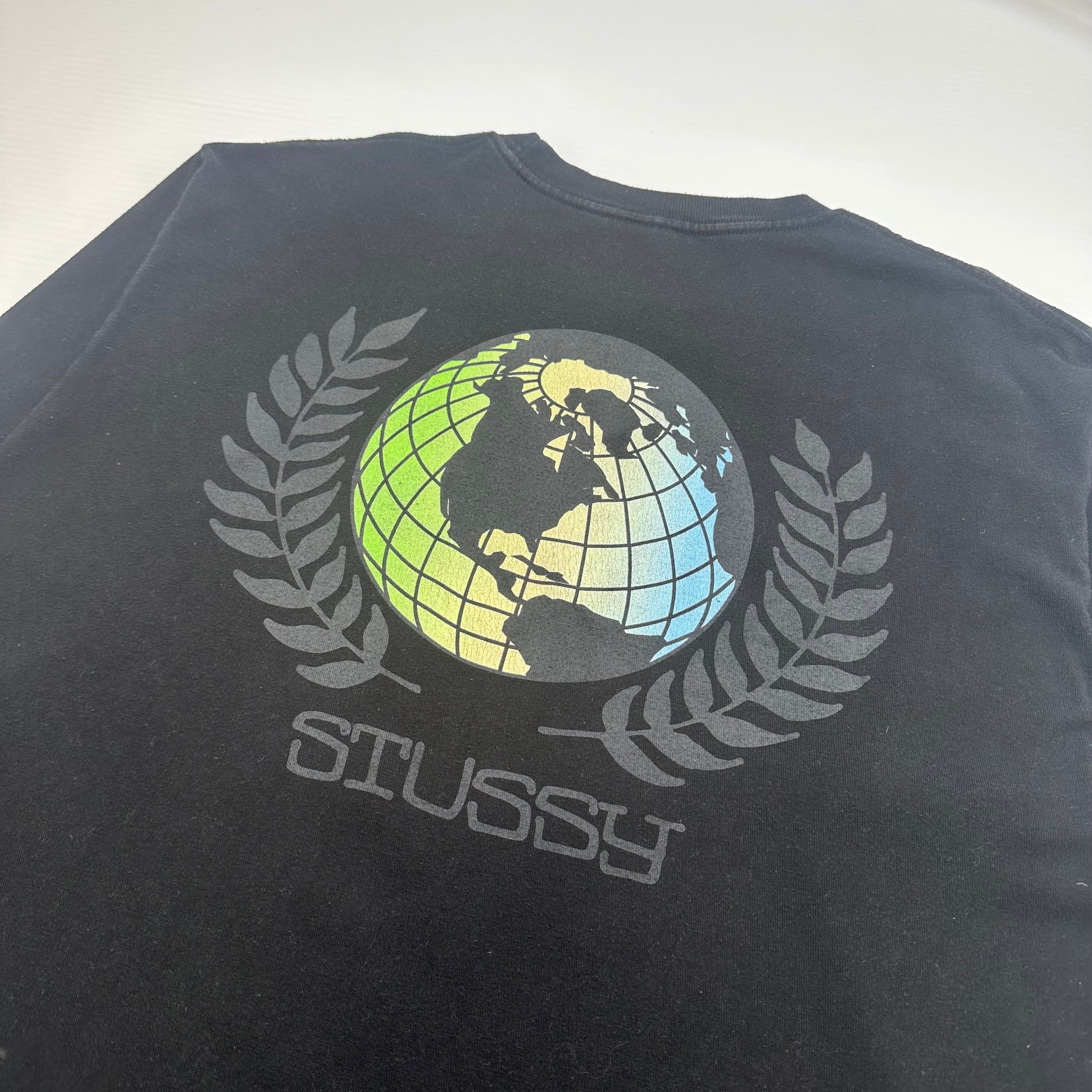 Stussy Stussy Globe Graphic Longsleeve Shirt L Size US L / EU 52-54 / 3 - 4 Thumbnail